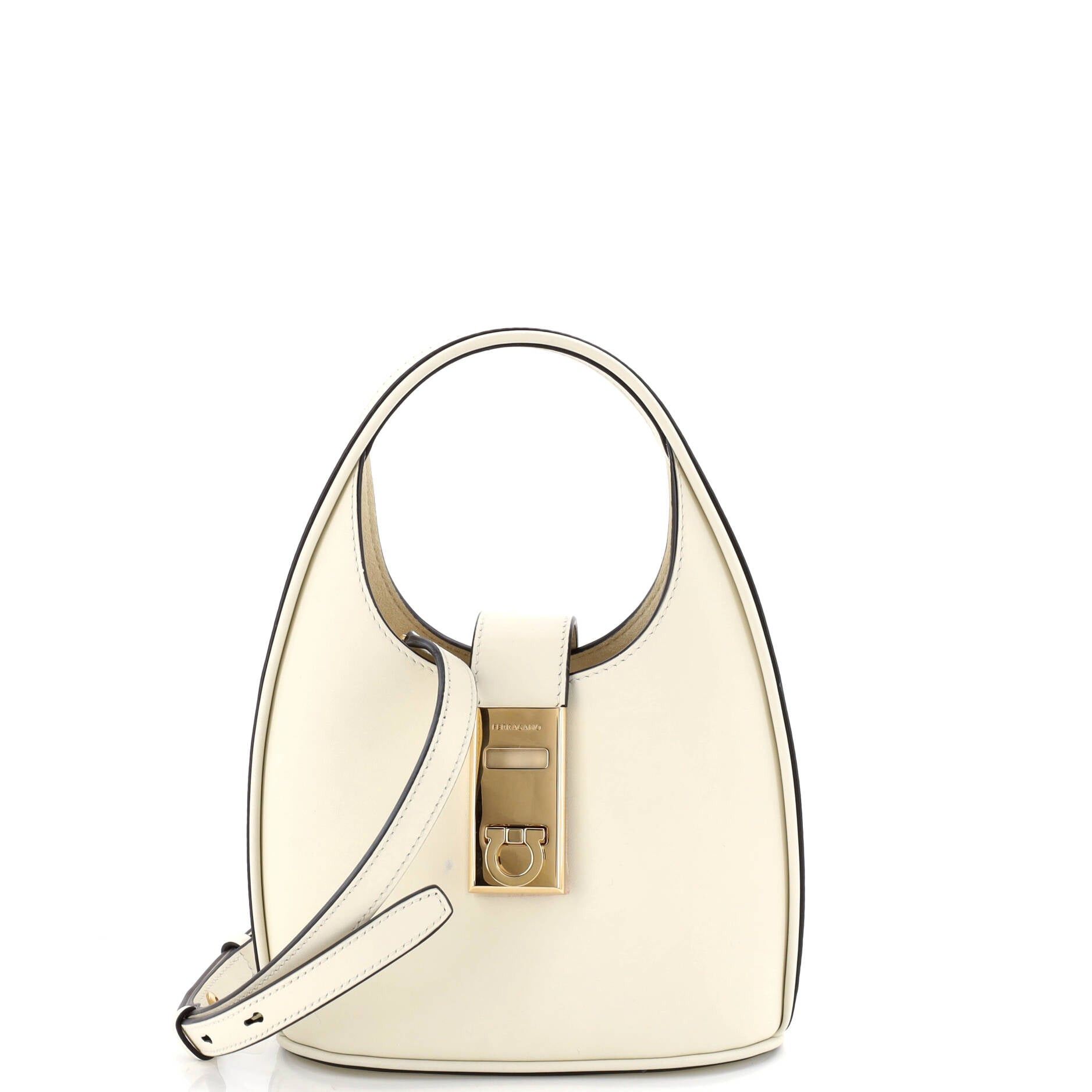 Salvatore Ferragamo Gancini Buckle Hobo Size ONE SIZE - 1 Thumbnail