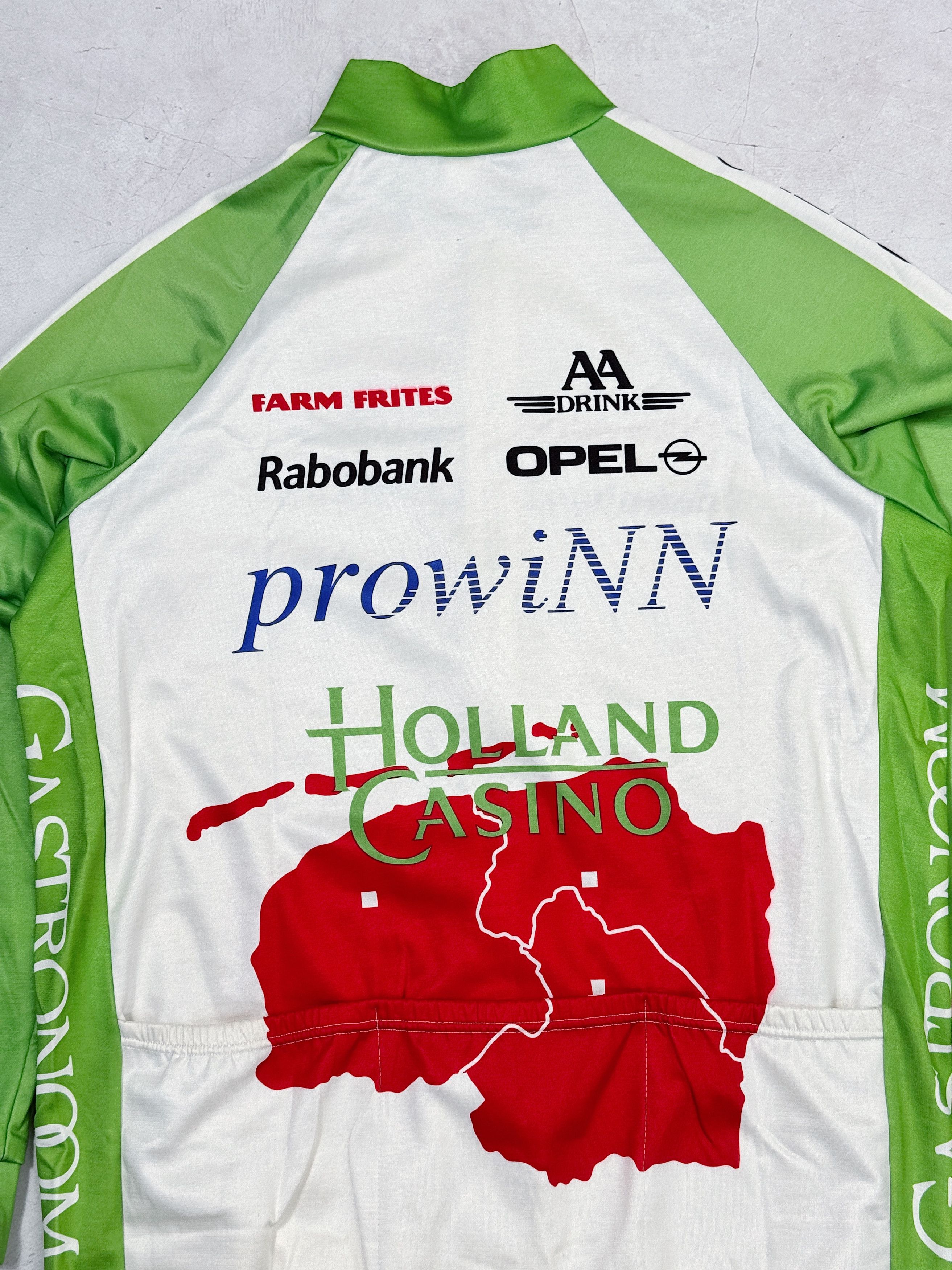 Vintage Vintage Rabobank Holland Casino Warm Cycling Jersey Opel Size US L / EU 52-54 / 3 - 17 Thumbnail