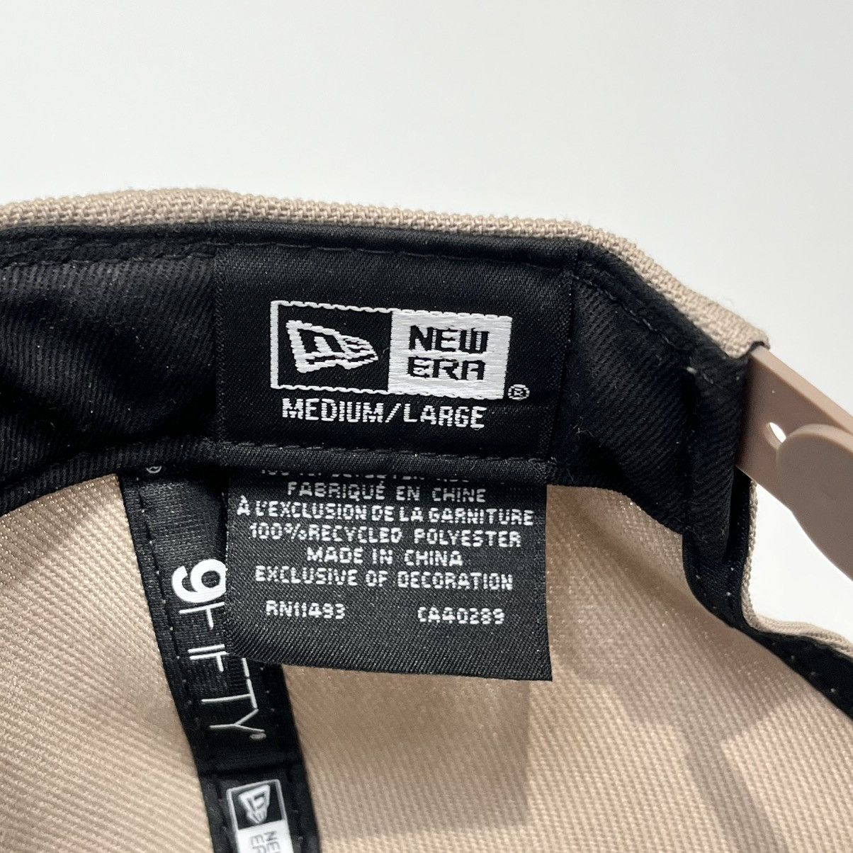 New Era New Era NY Cap Beige Size ONE SIZE - 6 Thumbnail