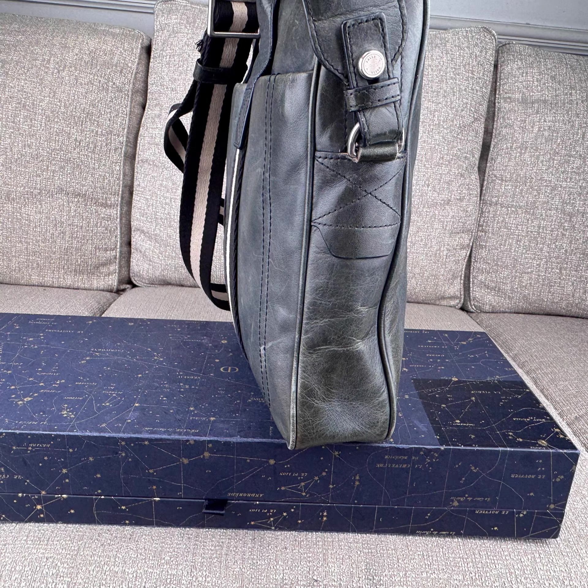 Bally Bally men's genuine leather briefcase Ｑ27 Size ONE SIZE - 8 Thumbnail