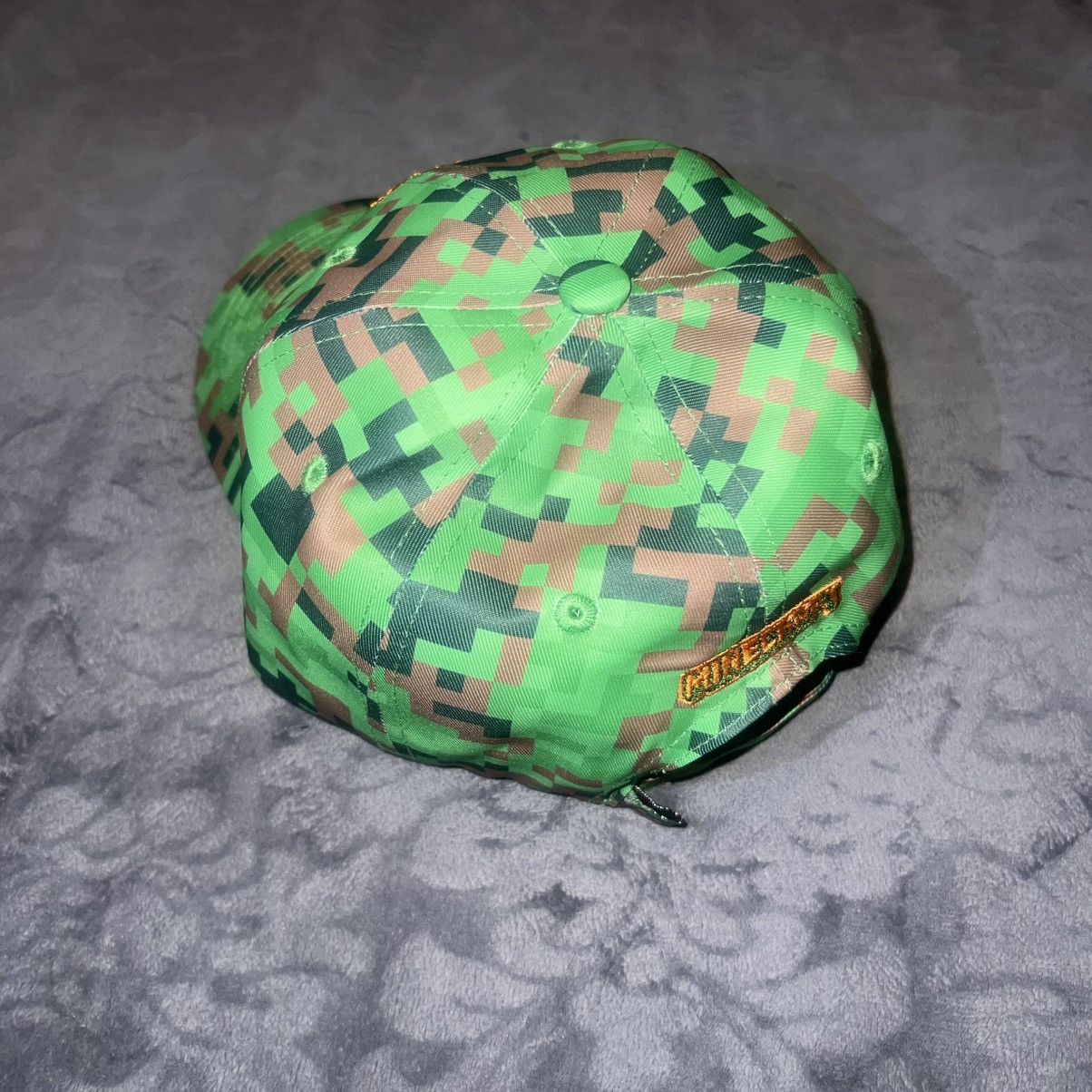 Anti Social Social Club NEW Minecraft x Anti Social Social Club Pixel Camo 6P Hat Size ONE SIZE - 4 Thumbnail