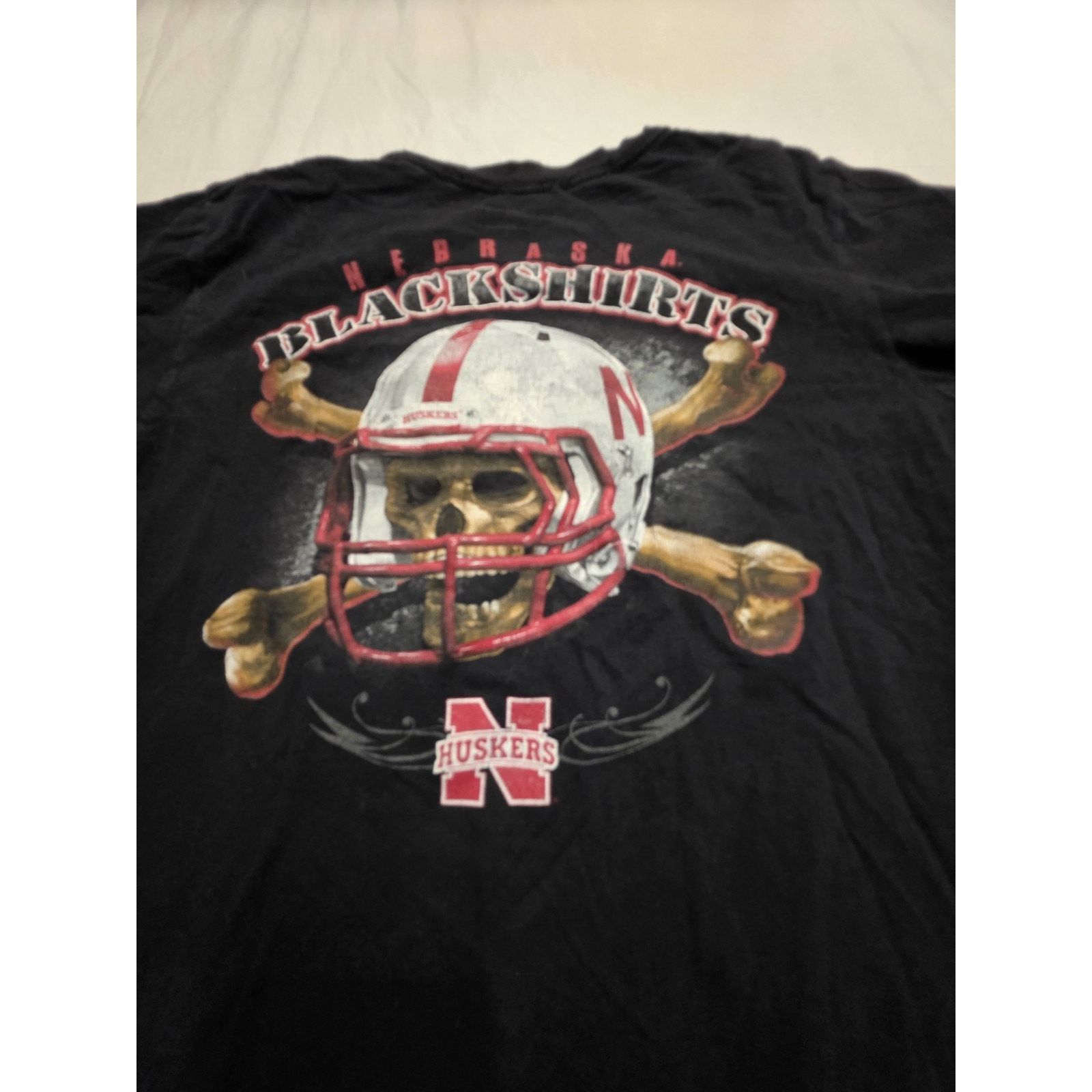 Adidas Nebraska Huskers Adidas Men's Black Size Medium Short Sleeve Size US M / EU 48-50 / 2 - 1 Thumbnail