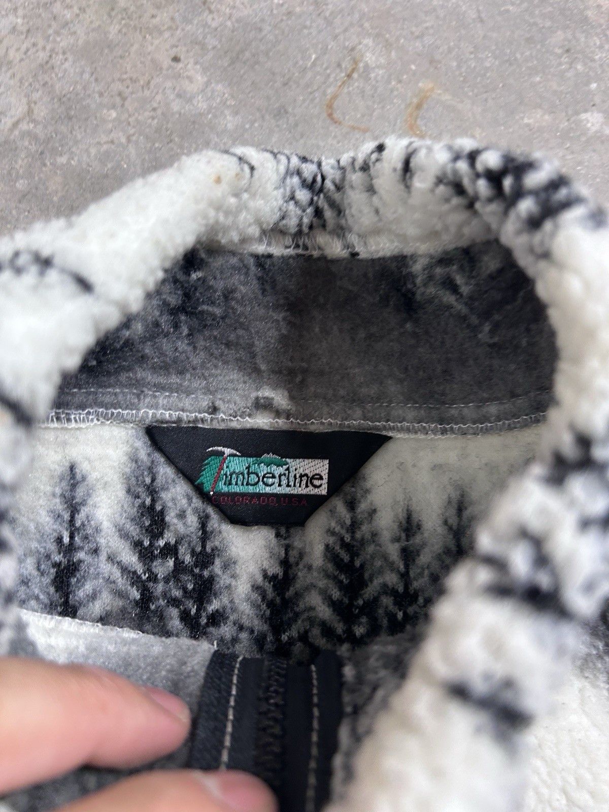Other Vintage 90’s Timberline Snow Themed Fleece Zip Up Jacket Size US M / EU 48-50 / 2 - 3 Thumbnail