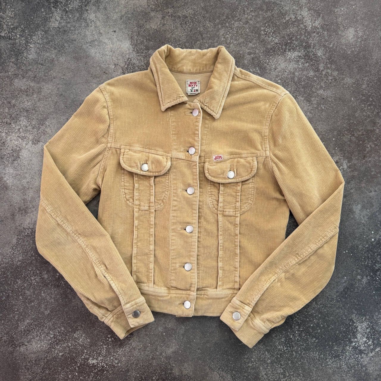 Miss Sixty Miss Sixty Vintage Y2K Corduroy Jacket Size M / US 6-8 / IT 42-44 - 1 Thumbnail