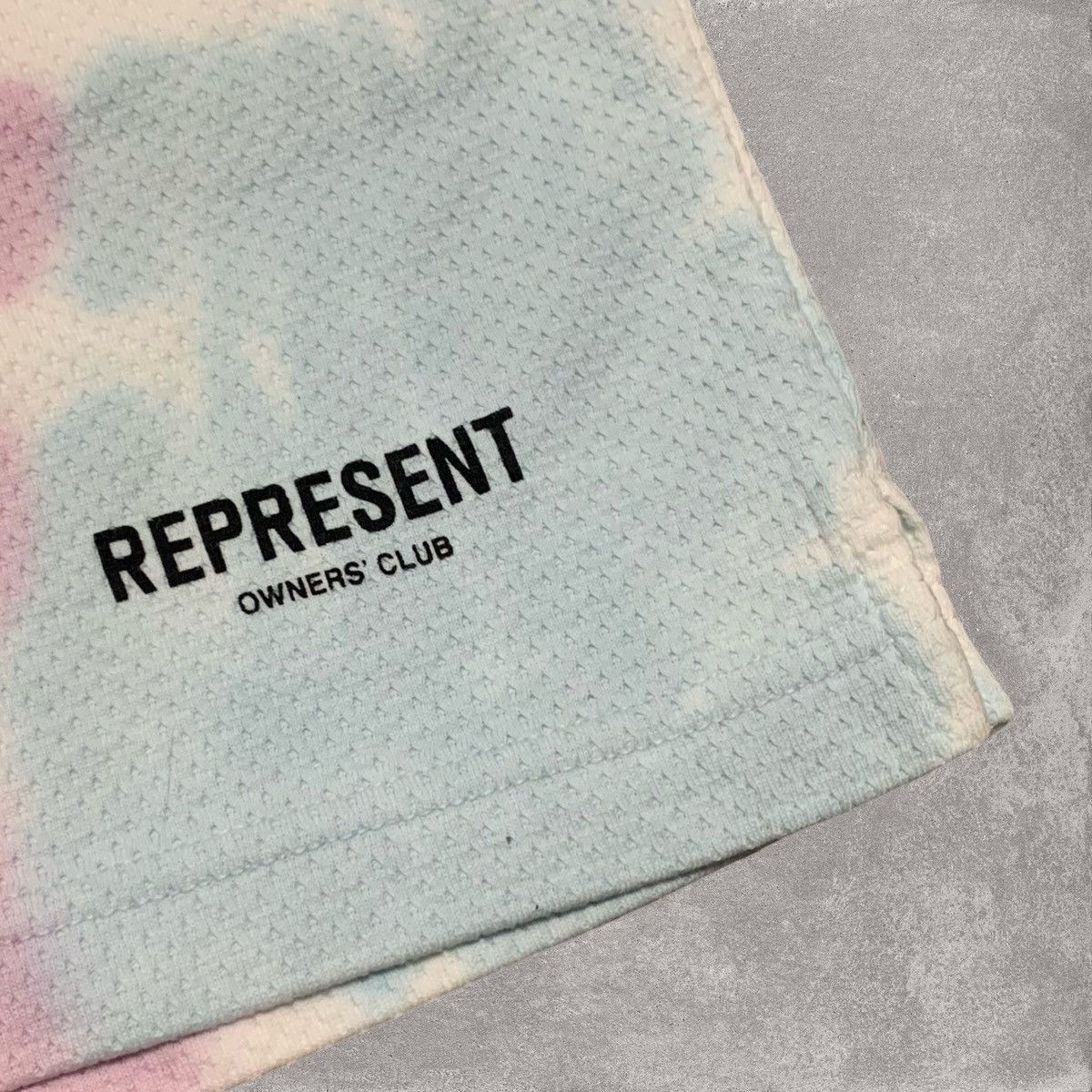Represent Clo. Represent Small Owners Club Mesh Shorts Tie Dye White Size US 30 / EU 46 - 3 Thumbnail