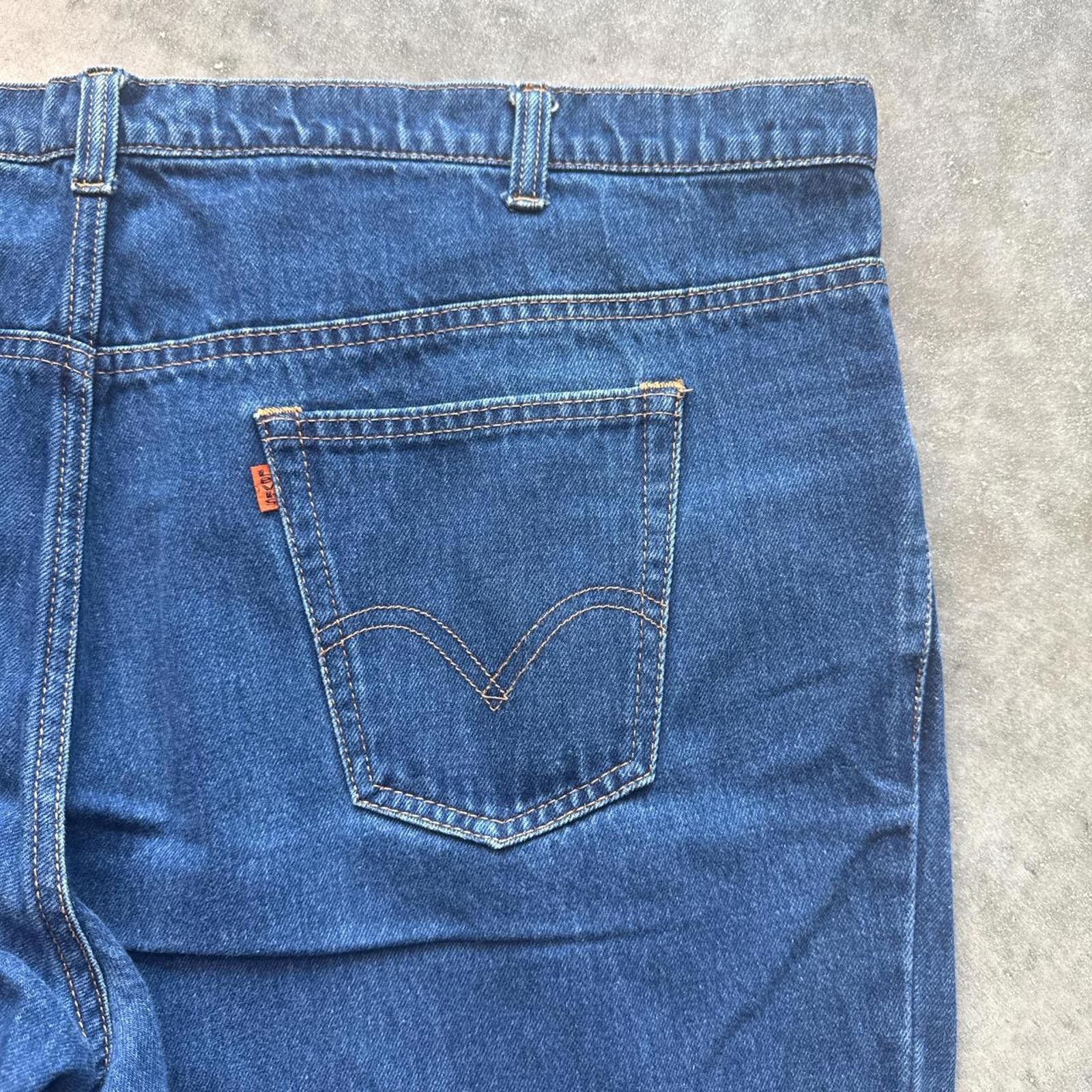 Levi's Levi’s Vintage 90's Orange Tabs Denim Jeans Size US 42 / EU 58 - 4 Thumbnail