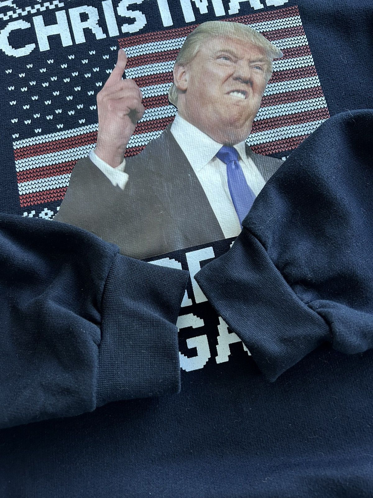 Donald Trump Donald Trump Make Christmas Great Again Sweatshirt Jumper Size US XL / EU 56 / 4 - 4 Thumbnail