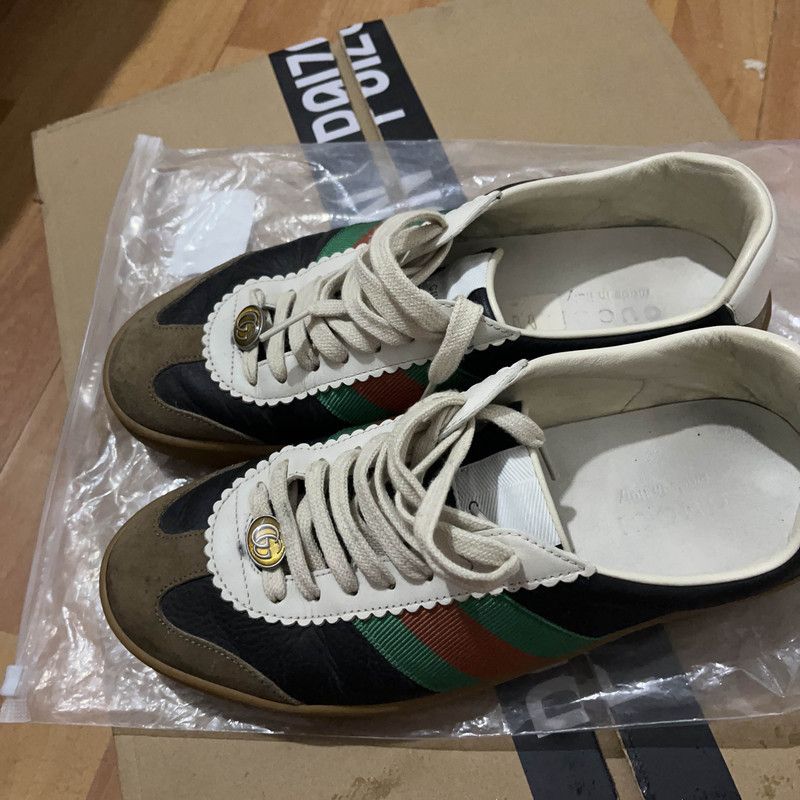 Gucci Gucci G74 Color-Block Casual Sneakers Size US 9.5 / EU 42-43 - 1 Thumbnail