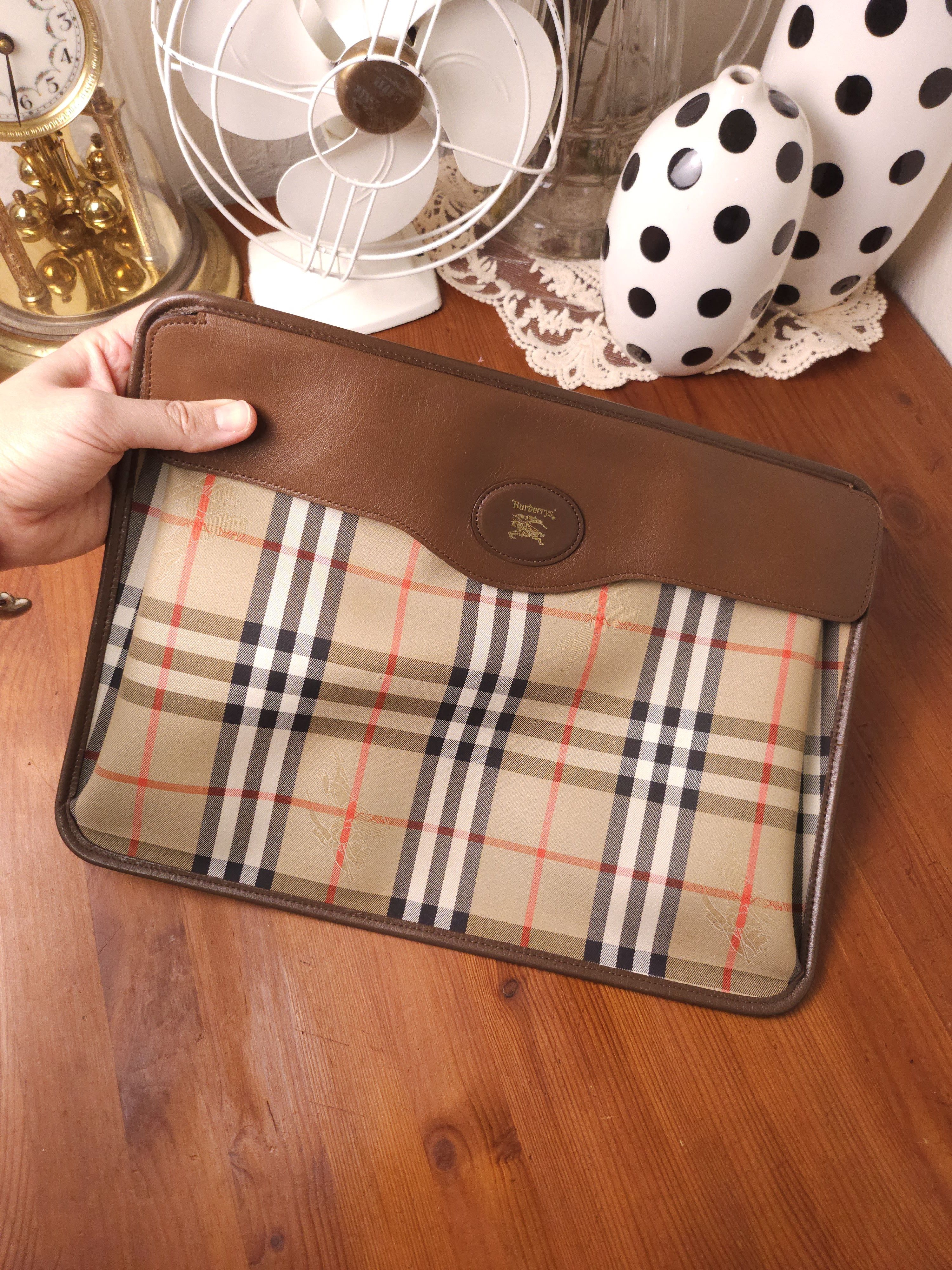 Burberry Burberry Nova Check Laptop Pouch Size ONE SIZE - 11 Thumbnail