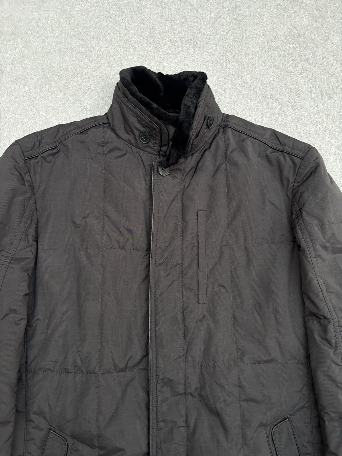 Other Carlo Castello Down-Filled Field Jacket with Fur collar Size US L / EU 52-54 / 3 - 6 Thumbnail