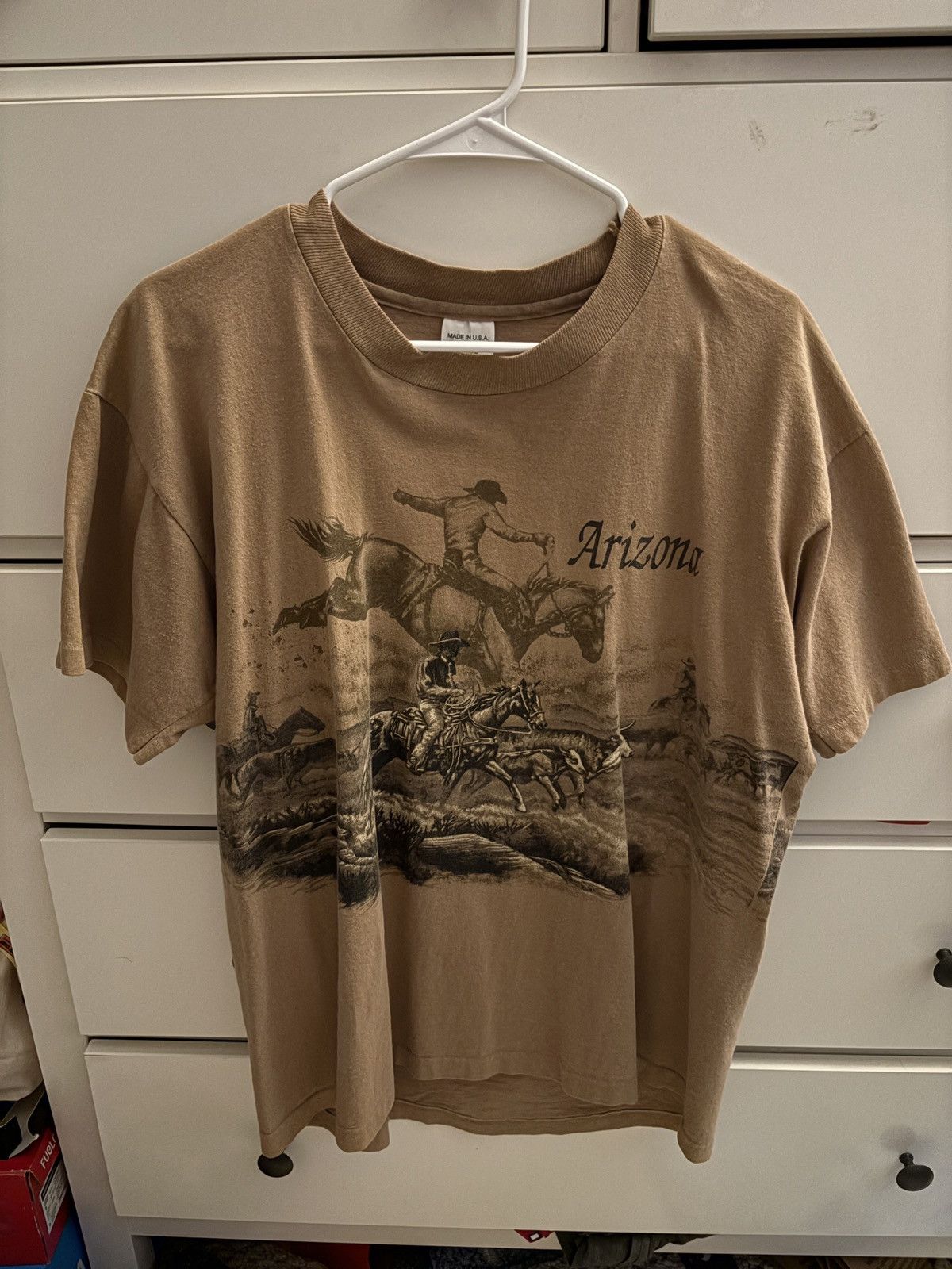 Vintage Single stitch Arizona shirt Size US L / EU 52-54 / 3 - 1 Thumbnail