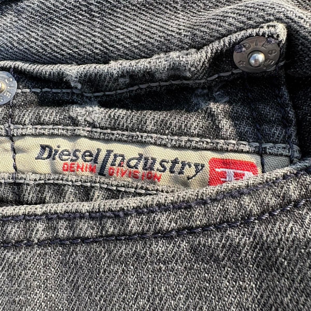 Diesel ❌SOLD❌Diesel Grey Distressed Denim Shorts Made in Italy Size US 30 / EU 46 - 4 Thumbnail