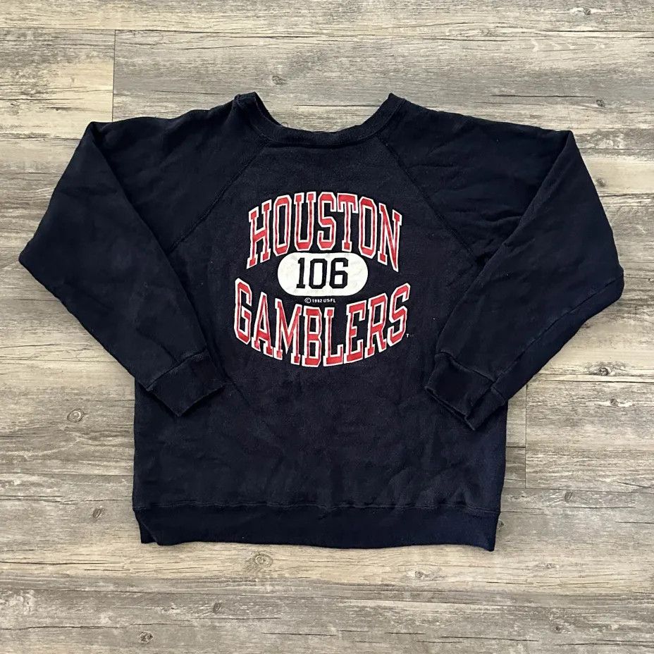 Champion Vintage 1982 Champion USFL Houston Gamblers Size US L / EU 52-54 / 3 - 1 Thumbnail