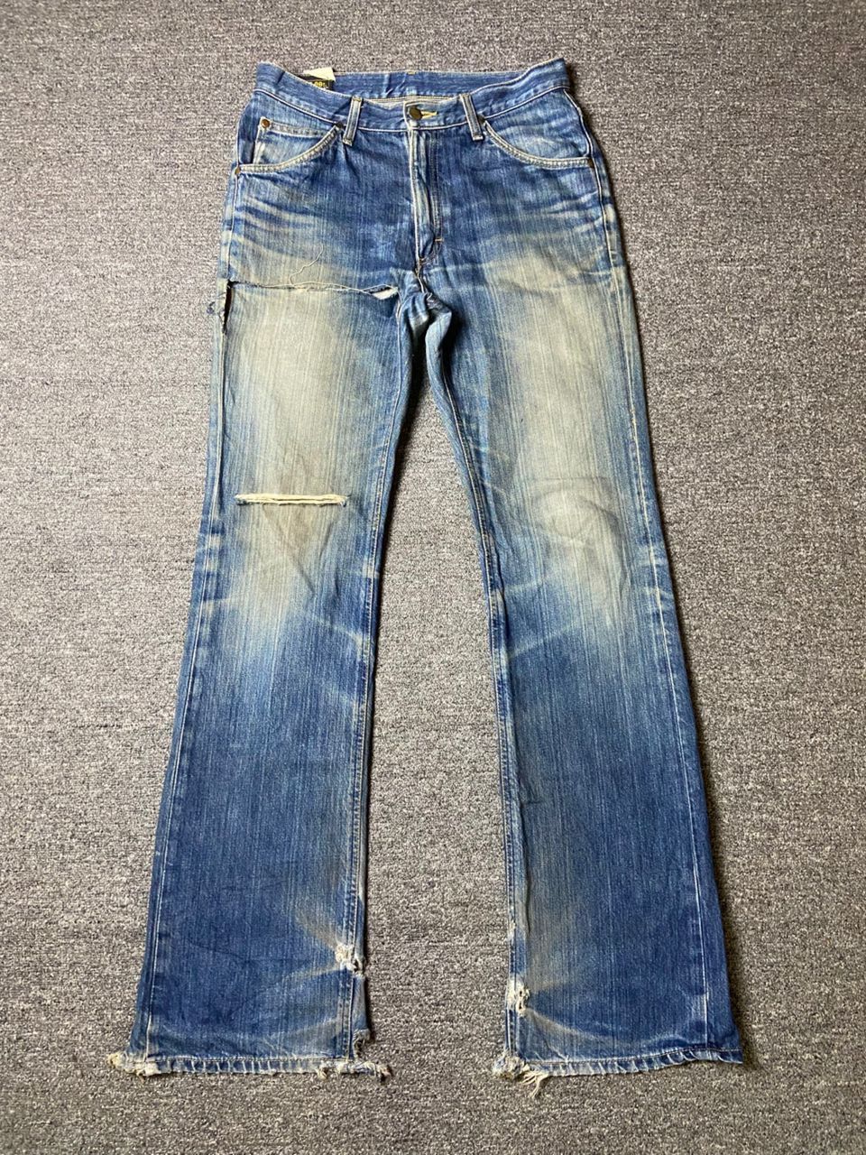 Japanese Brand × Lee × Vintage Vintage LEE Riders Distressed Denim Ripped Jeans (129) Size US 30 / EU 46 - 1 Thumbnail