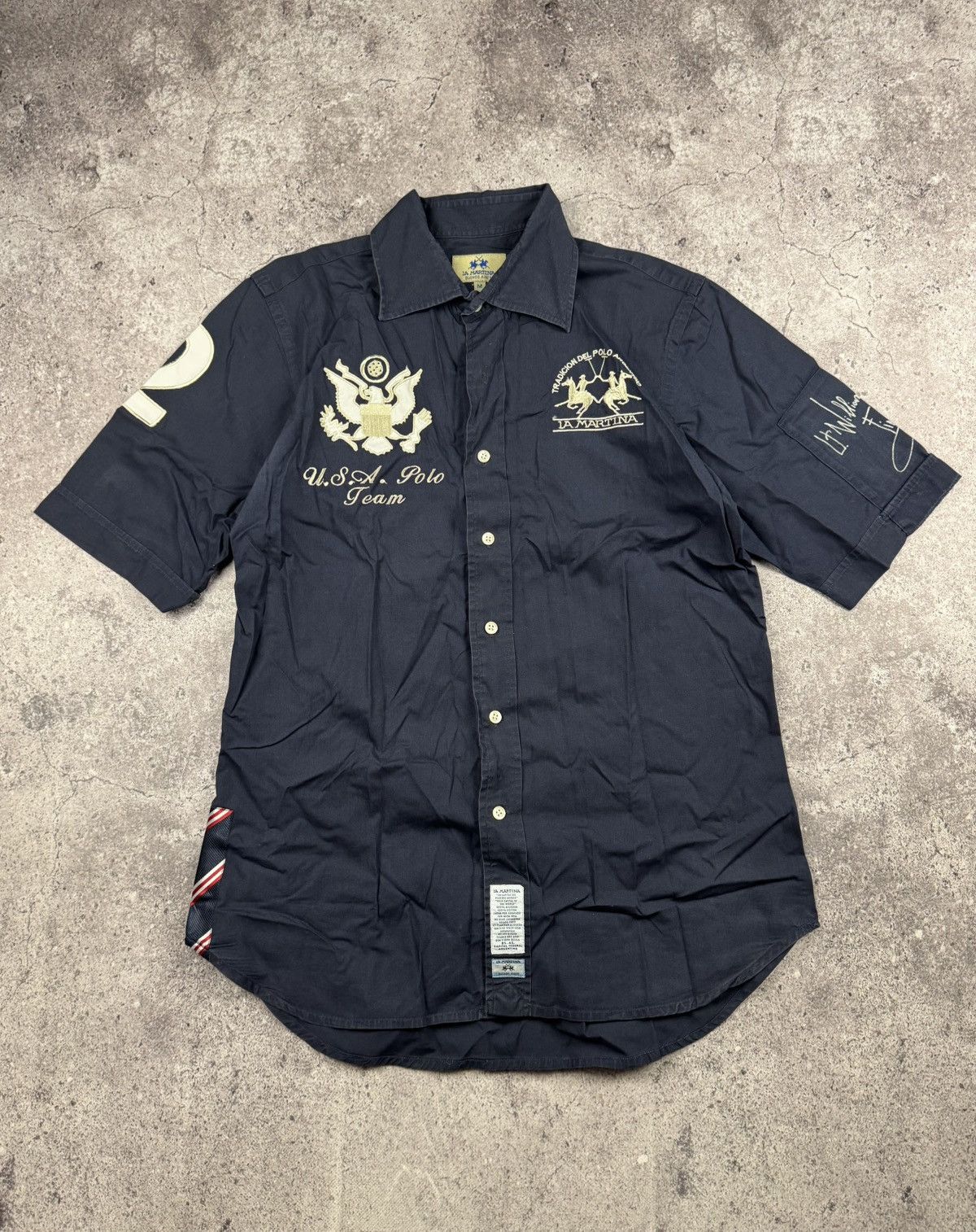 La Martina LA MARTINA ARGENTINA POLO TEAM SHIRT CHIEF KEEF STYLE Size US M / EU 48-50 / 2 - 3 Thumbnail
