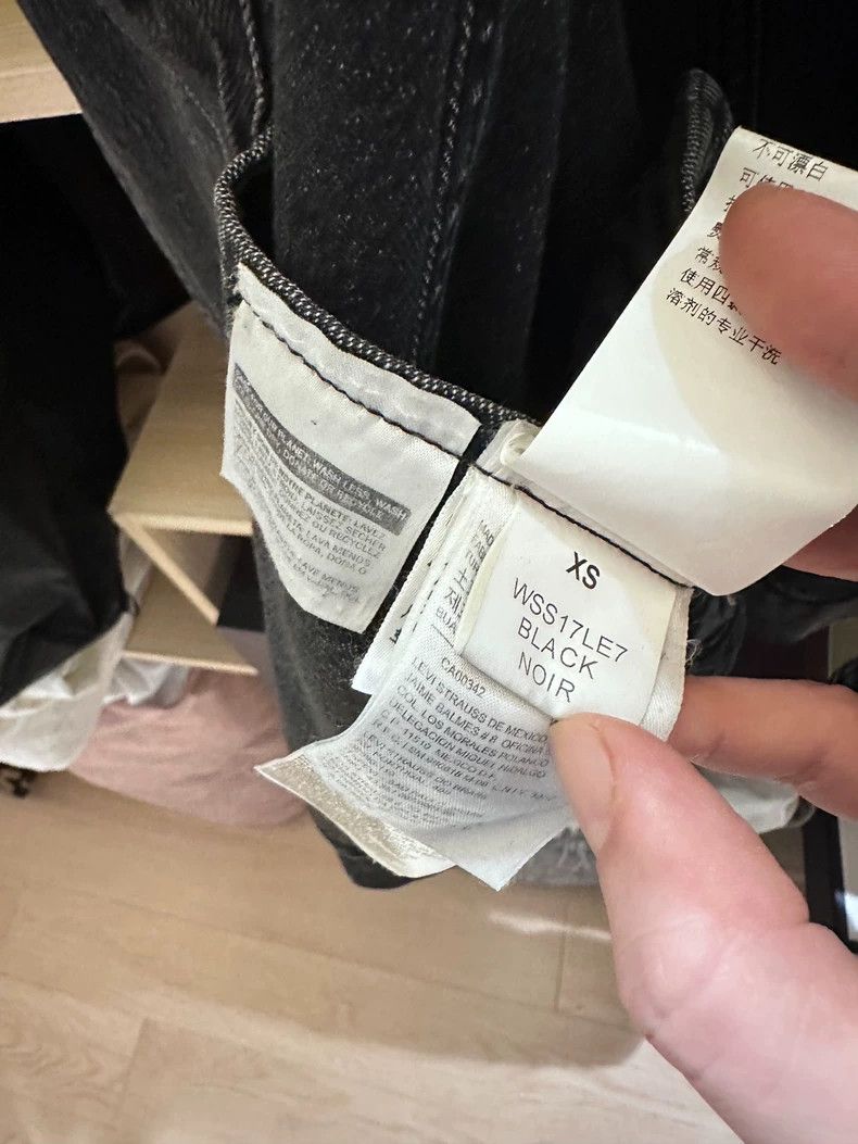 Vetements Vetements Black Denim Jacket Size US XS / EU 42 / 0 - 5 Thumbnail