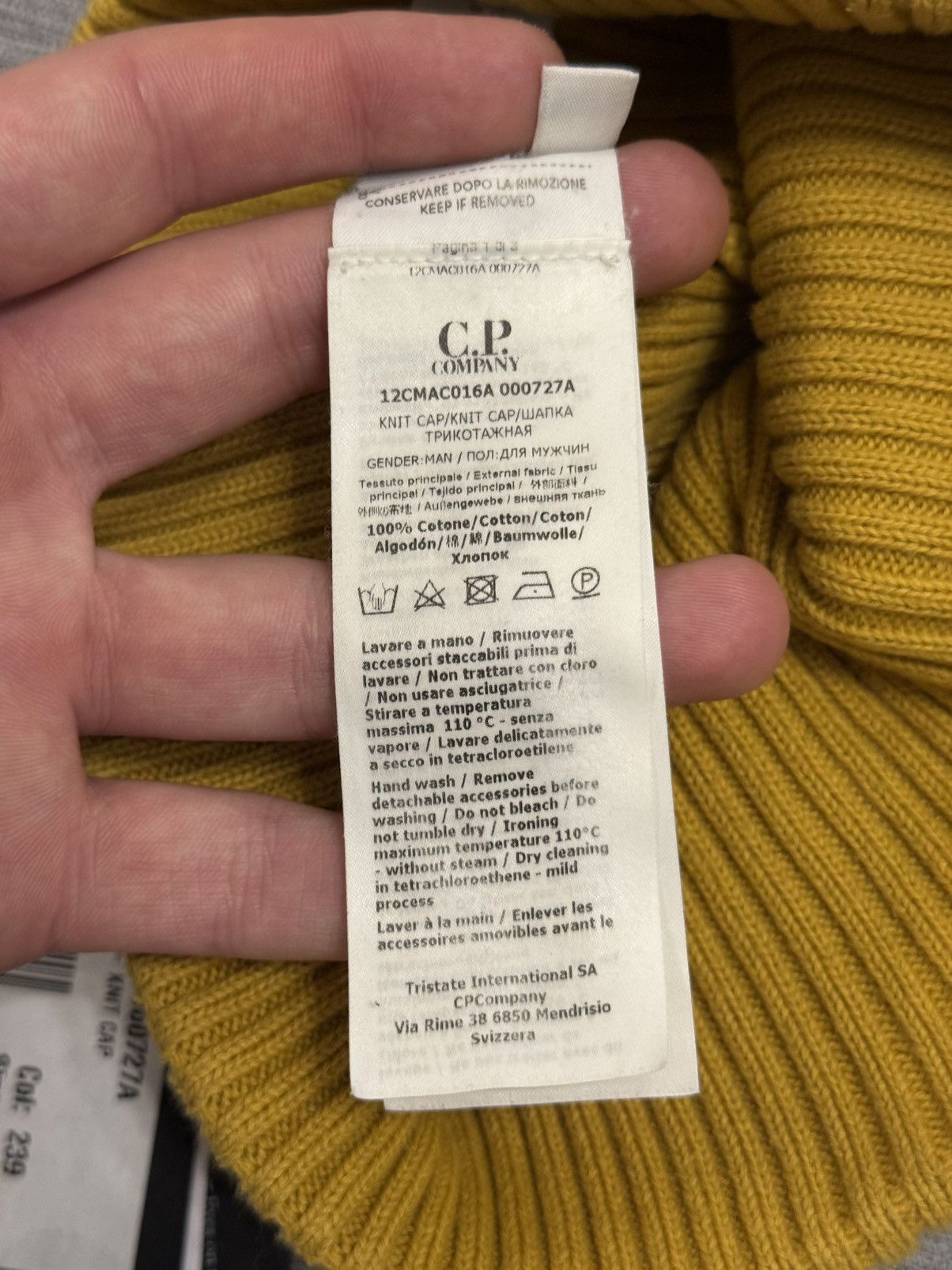 C.P. Company Hat C.P. Company x Massimo Osti Size ONE SIZE - 9 Thumbnail