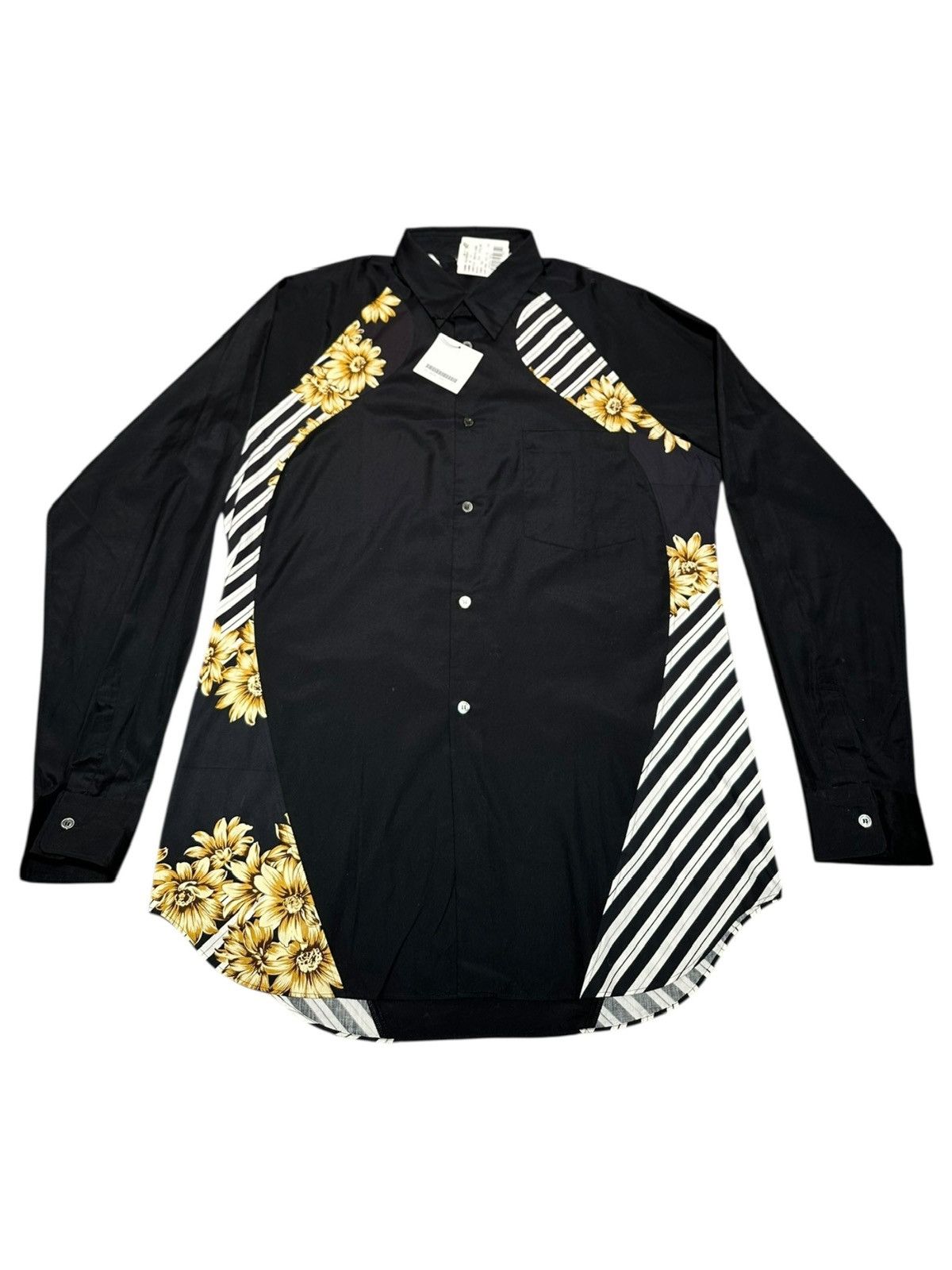 Comme des Garcons Homme Plus Comme des Garçons Homme Plus 2003 Floral Panel Shirt Archive Size US M / EU 48-50 / 2 - 1 Thumbnail