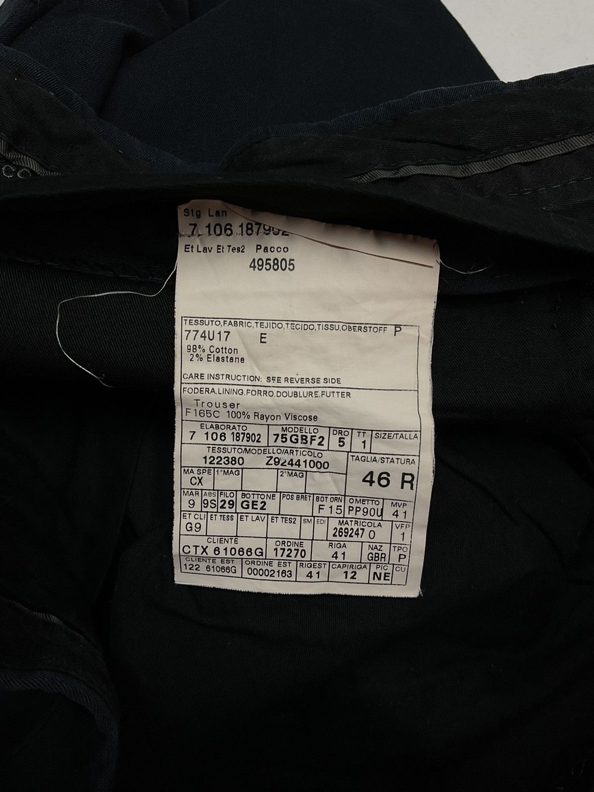 Gucci Vintage Gucci Women’s Dress Pants Size 46R Size 32" / US 10 / IT 46 - 23 Thumbnail