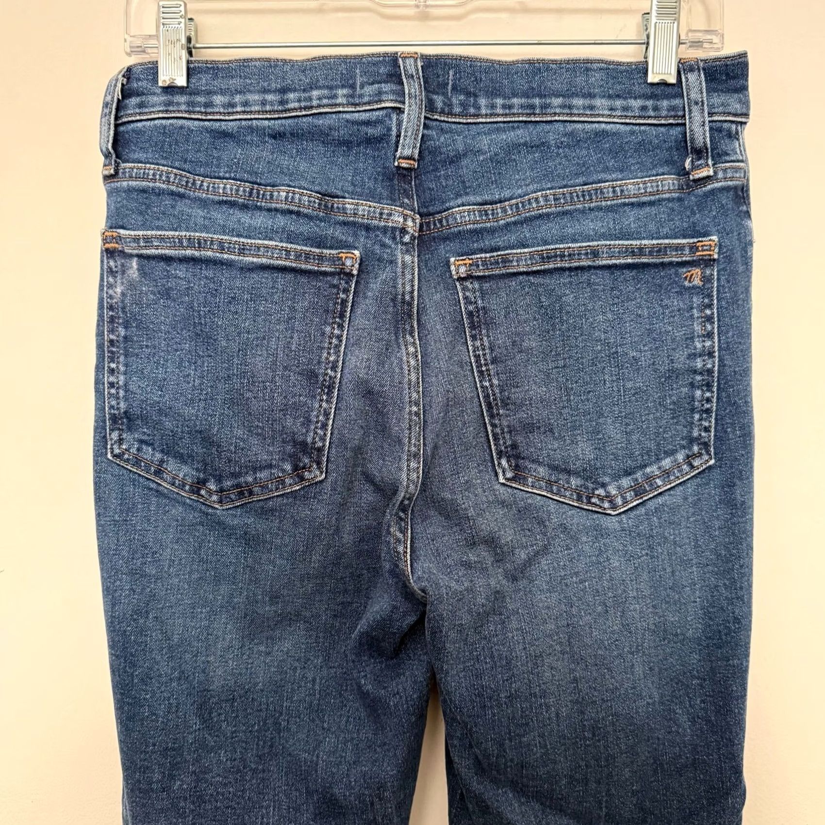 Madewell Madewell Jeans Western Minimalistic Core-28 Bootcut Women 28 Blue Y2K Medium Wash Mid-Rise Knock Out Size 28" / US 6 / IT 42 - 8 Thumbnail