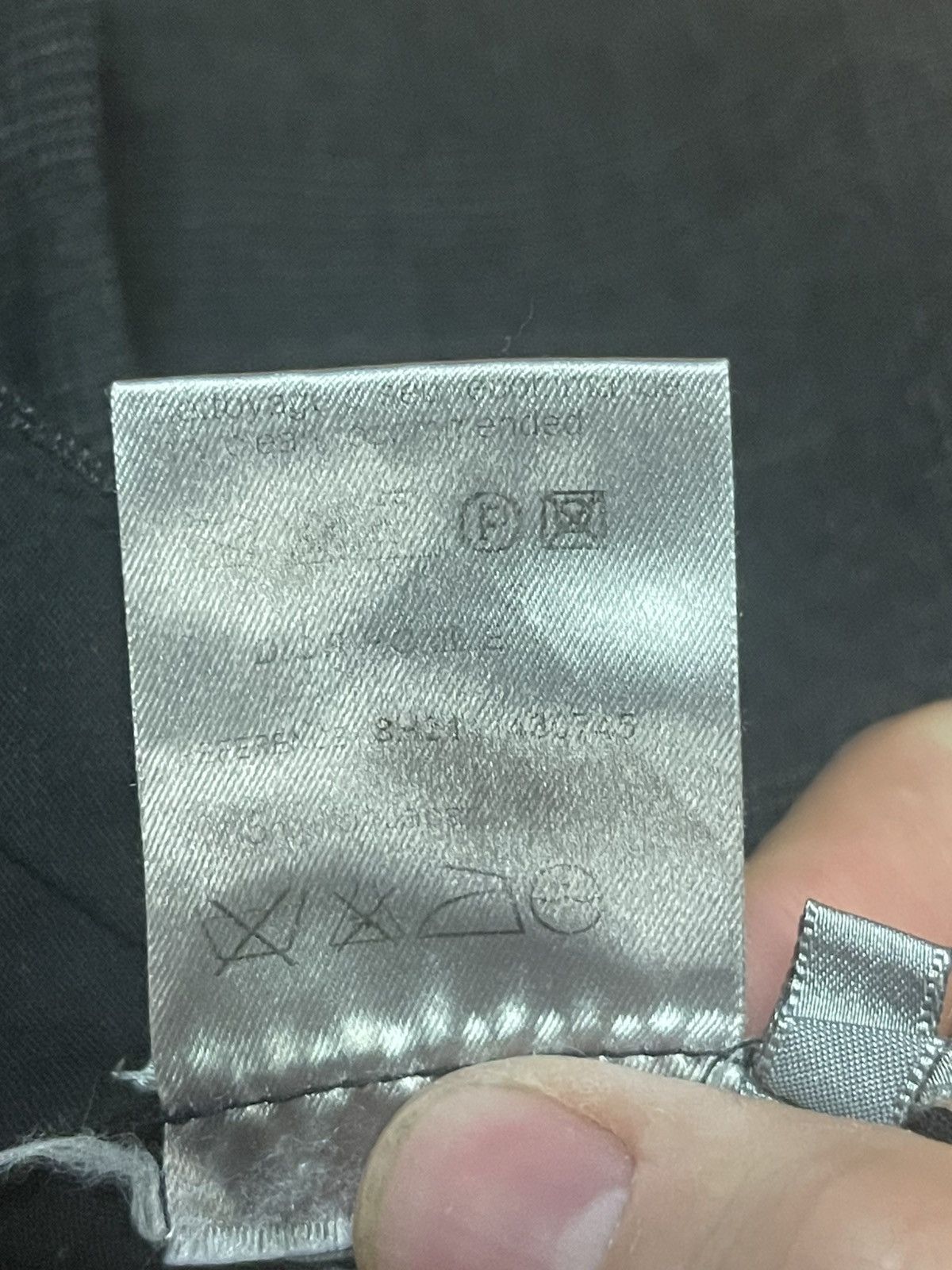 Dior Dior Homme grey check slacks pants sz46 kva hedi slimane Size 46S - 6 Thumbnail