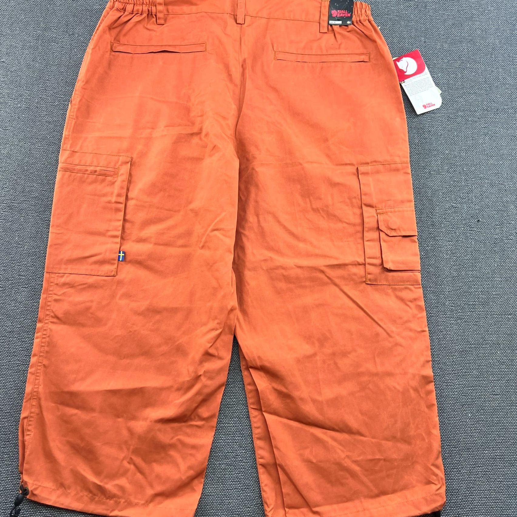 Vintage Fjällräven Barents Pro Womens Hiking Pants 52 Orange G-1000 Outdoor Hiking Trekking Pants Women XS? Size 38" / US 16 / IT 52 - 3 Thumbnail