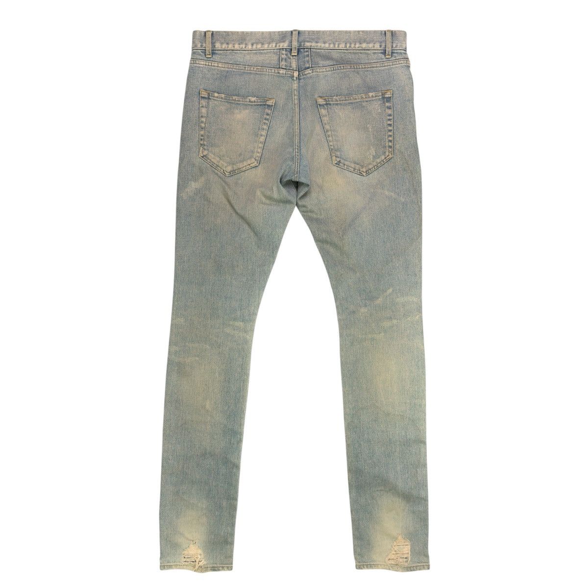 Saint Laurent Paris SAINT LAURENT PARIS FW14 CRASH D02 DENIM Size US 32 / EU 48 - 3 Thumbnail