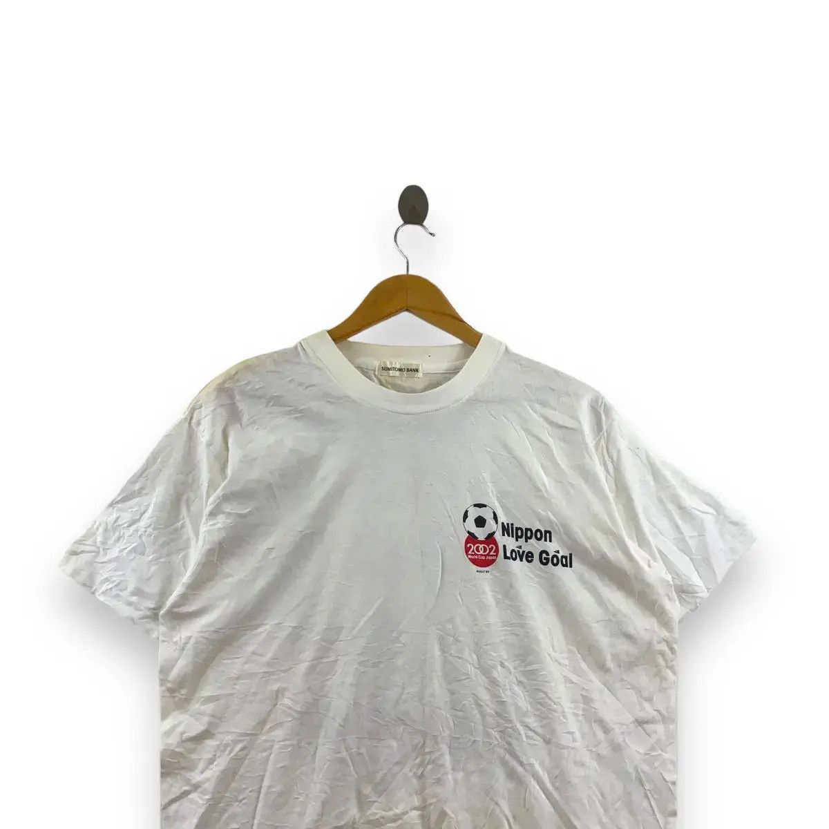 Vintage Vintage 2002 JAPAN WORLD CUP Champion Crest Logo Tee Size US L / EU 52-54 / 3 - 2 Thumbnail
