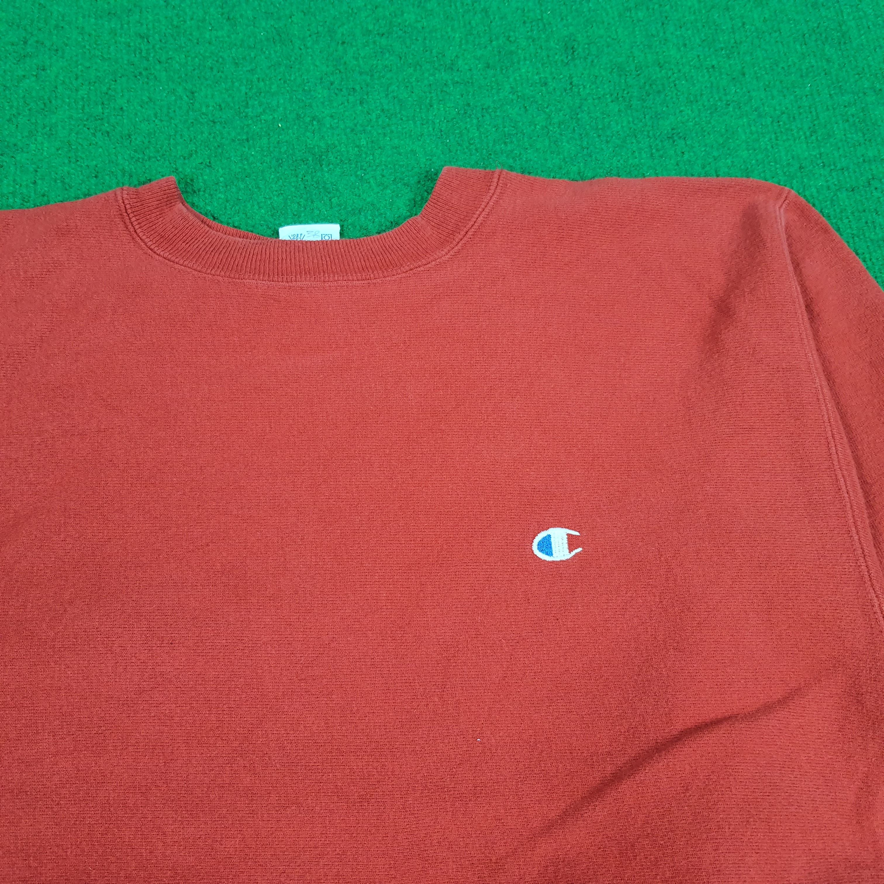 Champion × Vintage Vintage Champion Embroidery Logo Streetwear Sweatshirt Size US M / EU 48-50 / 2 - 2 Thumbnail