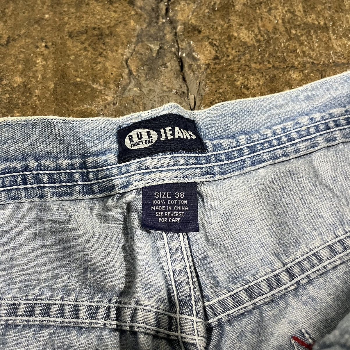 JNCO × Southpole × Vintage Vintage Y2K Baggy Faded Carpenter Jorts JNCO Skater Shorts Size US 38 / EU 54 - 6 Thumbnail