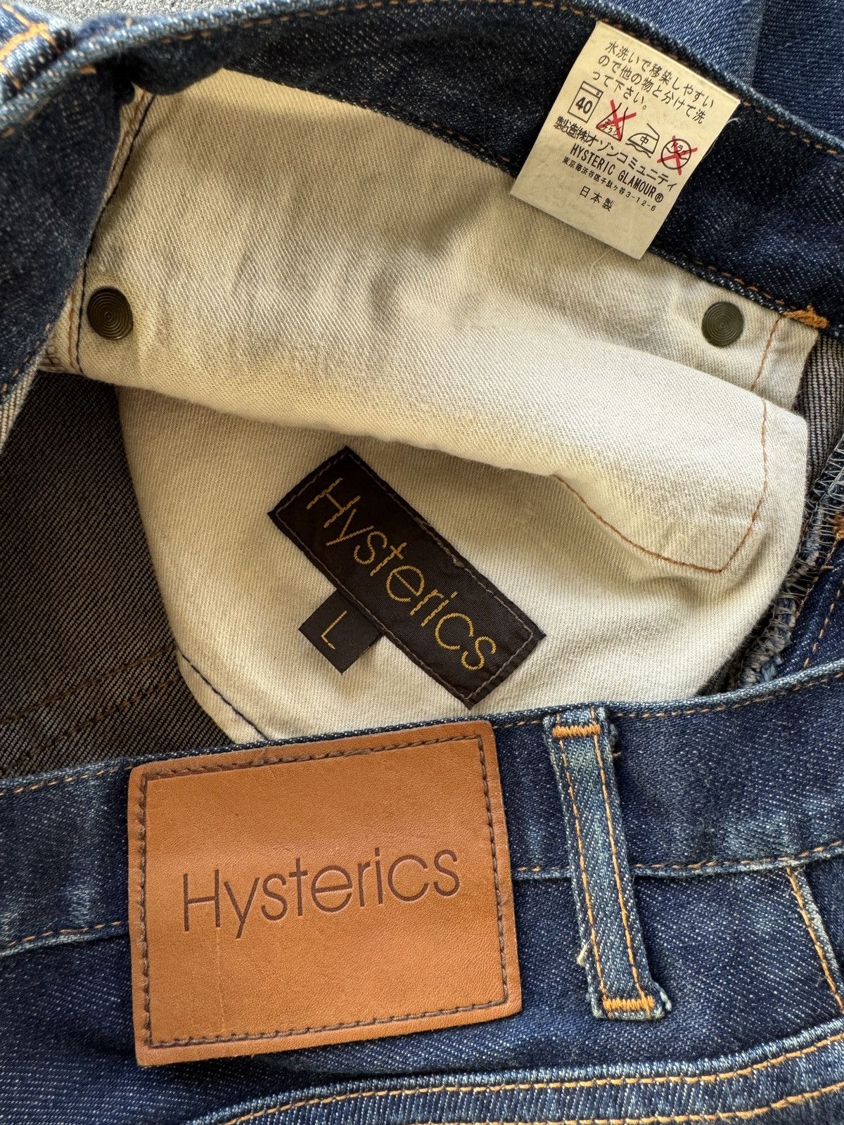 Hysteric Glamour Hysteric Glamour Flare Denim Jeans Size US 32 / EU 48 - 8 Thumbnail