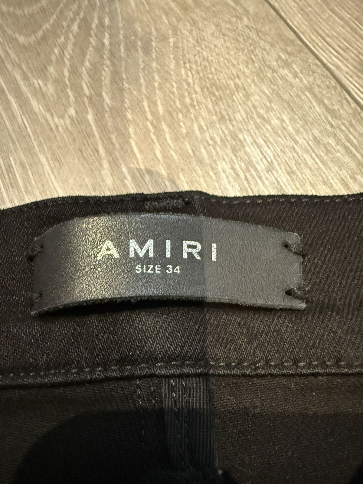 Amiri Amiri Mx1 Black Bandana Patches Size US 34 / EU 50 - 3 Thumbnail