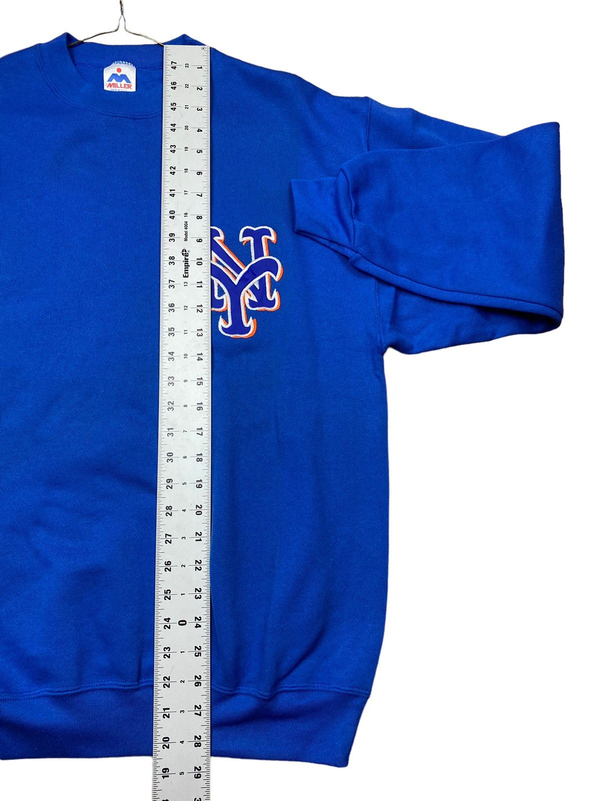 MLB Vintage 90s MLB New York Mets Embroidered Logo Crewneck Size US L / EU 52-54 / 3 - 8 Thumbnail