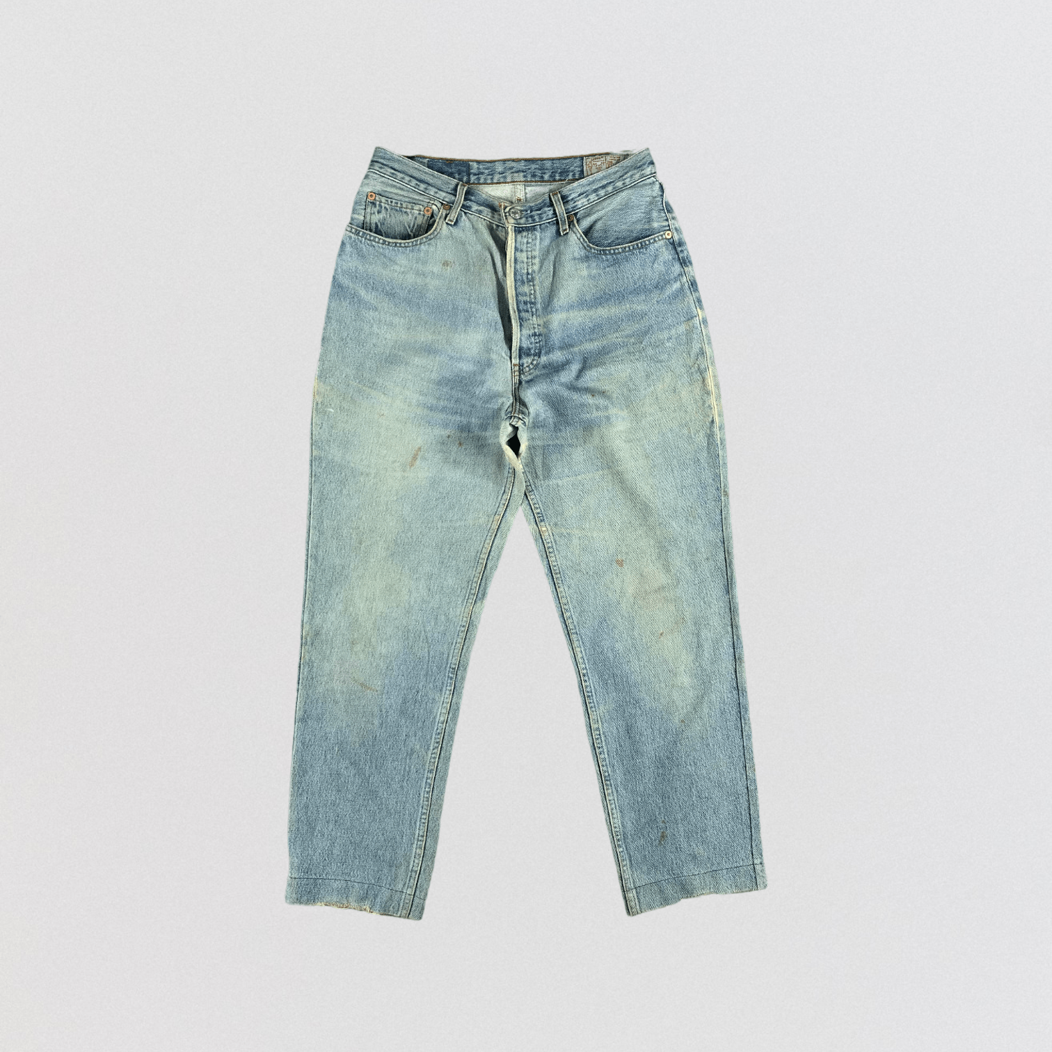Levi's × Vintage Vintage Light Wash Levis 901 Jeans-JM2323 Size US 31 - 1 Thumbnail
