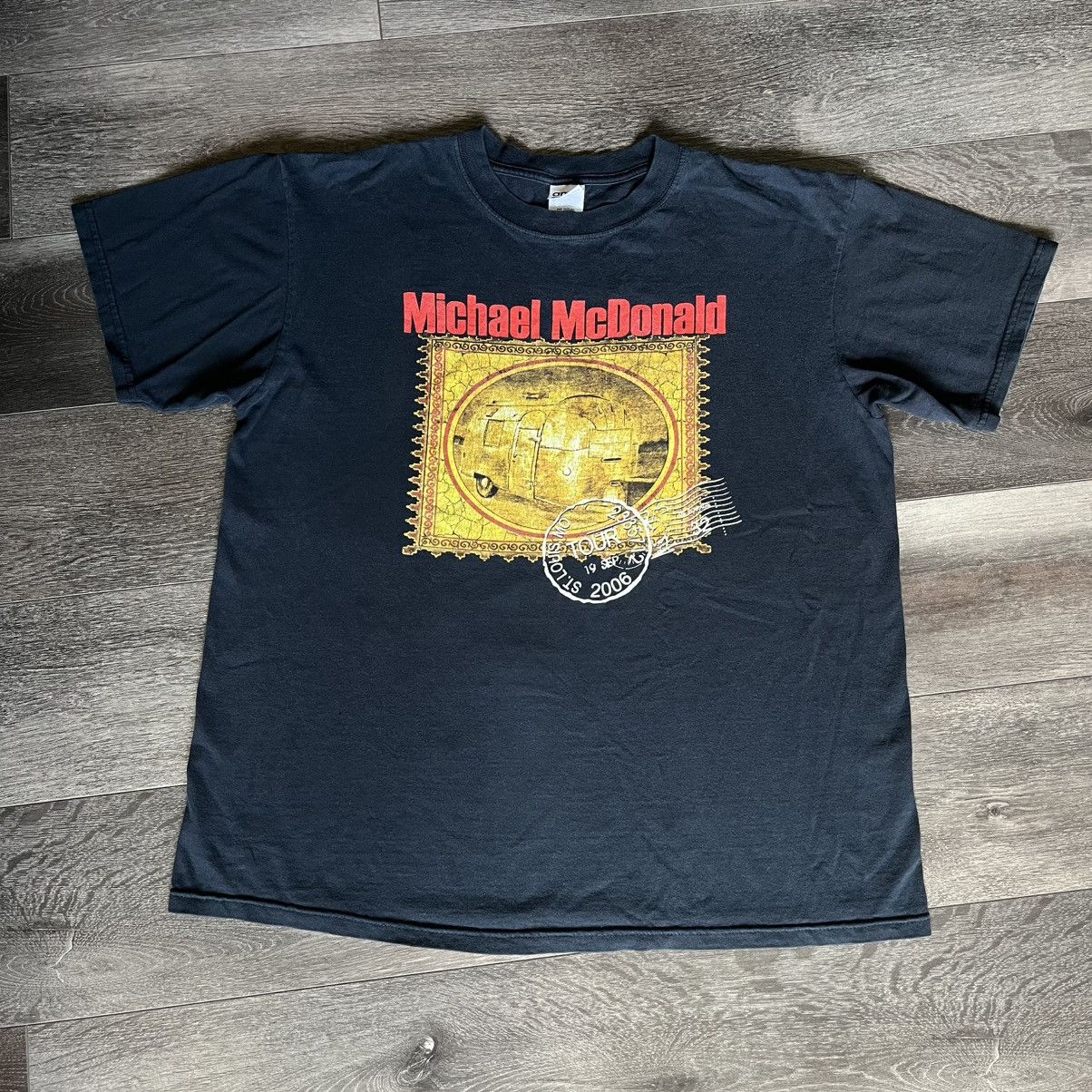 Band Tees Vintage 2006 Michael McDonald Tour Band T Shirt Doobie Bros Size US L / EU 52-54 / 3 - 1 Thumbnail