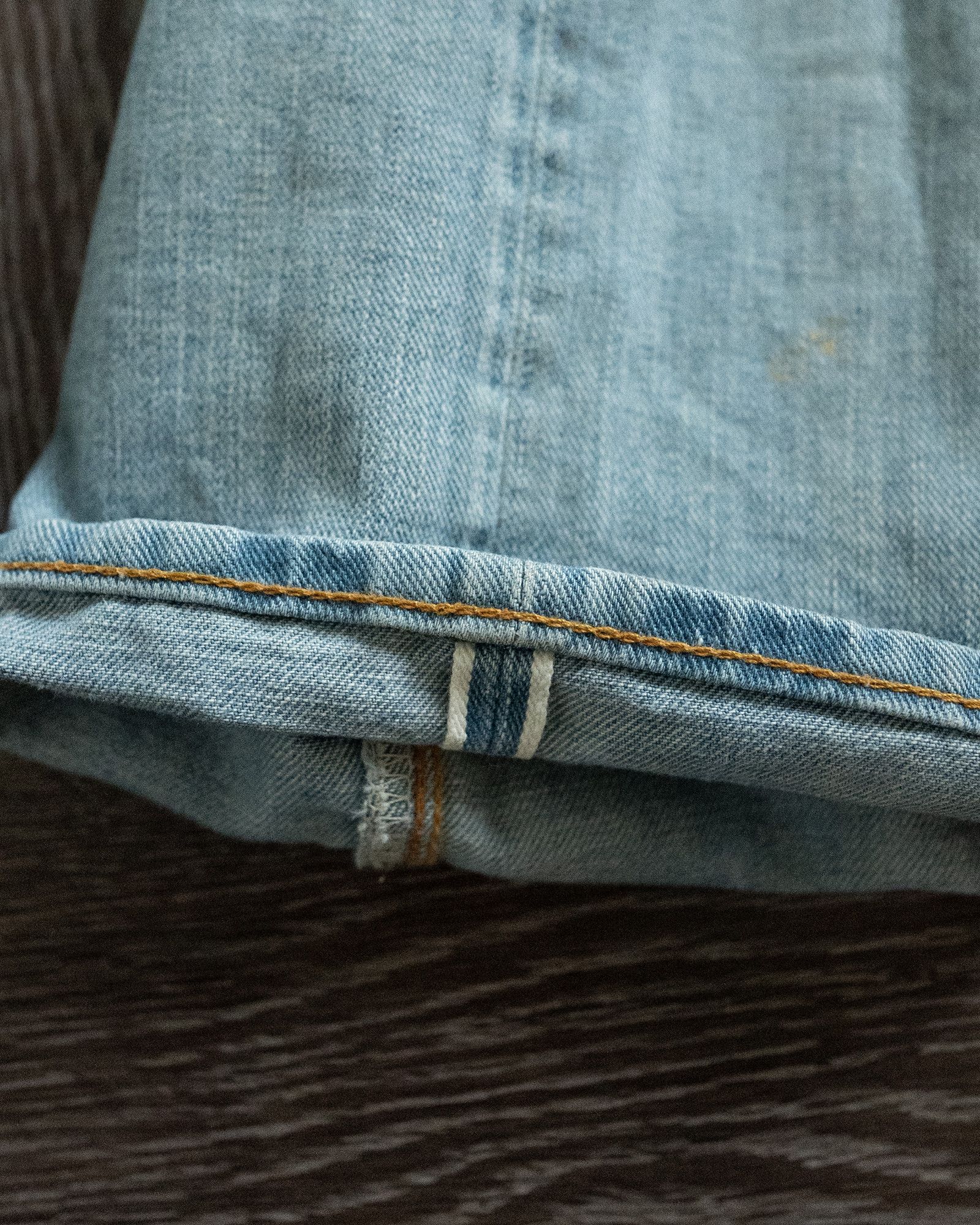 RRL Ralph Lauren Camden Washed Selvedge Denim – Straight Fit Size US 34 / EU 50 - 7 Thumbnail