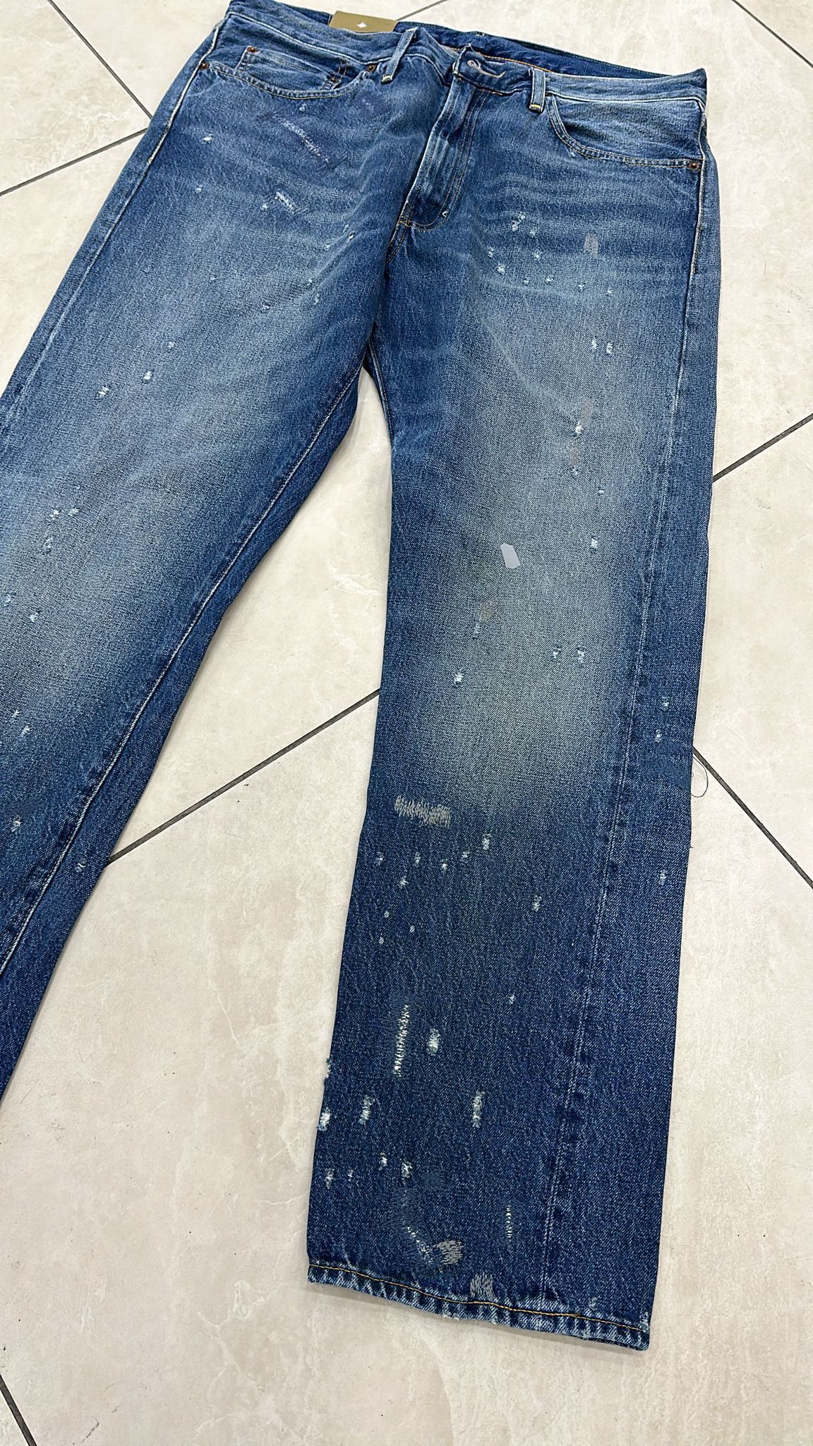Levi's Vintage Clothing LVC Levi's Vintage Clothing 1954 501Z XX BigE Selvedge Jeans Size US 36 / EU 52 - 5 Thumbnail