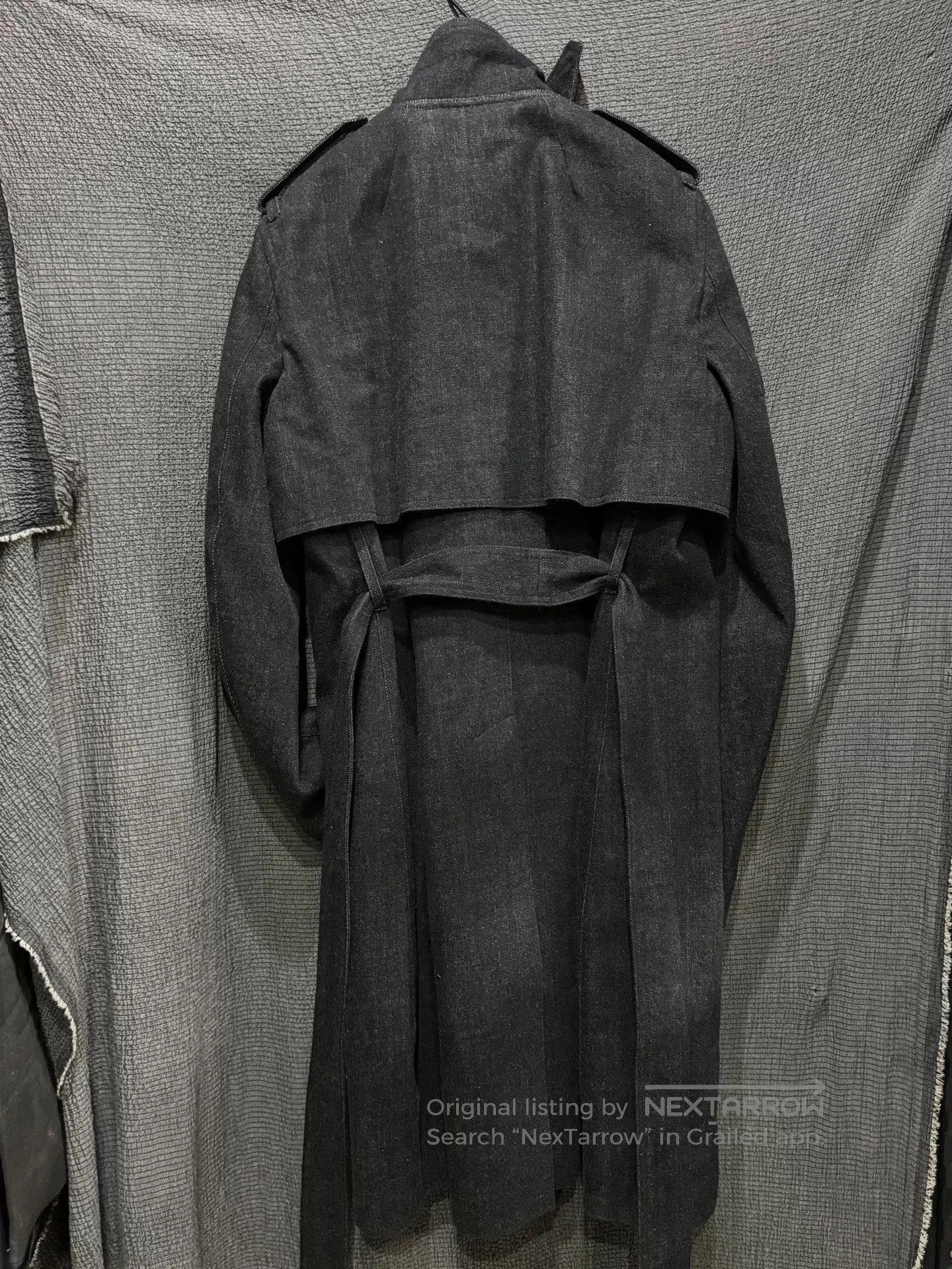 Rick Owens rick owens black paint splash trench coat. Size US XL / EU 56 / 4 - 4 Thumbnail