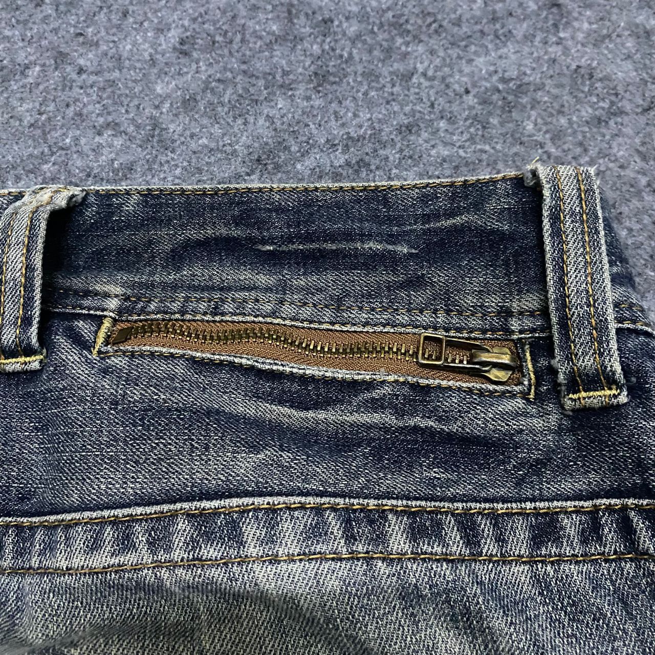 If Six Was Nine 💥Best offer💥Vintage Made in Heaven Punk Distressed Denim Size US 34 / EU 50 - 11 Thumbnail