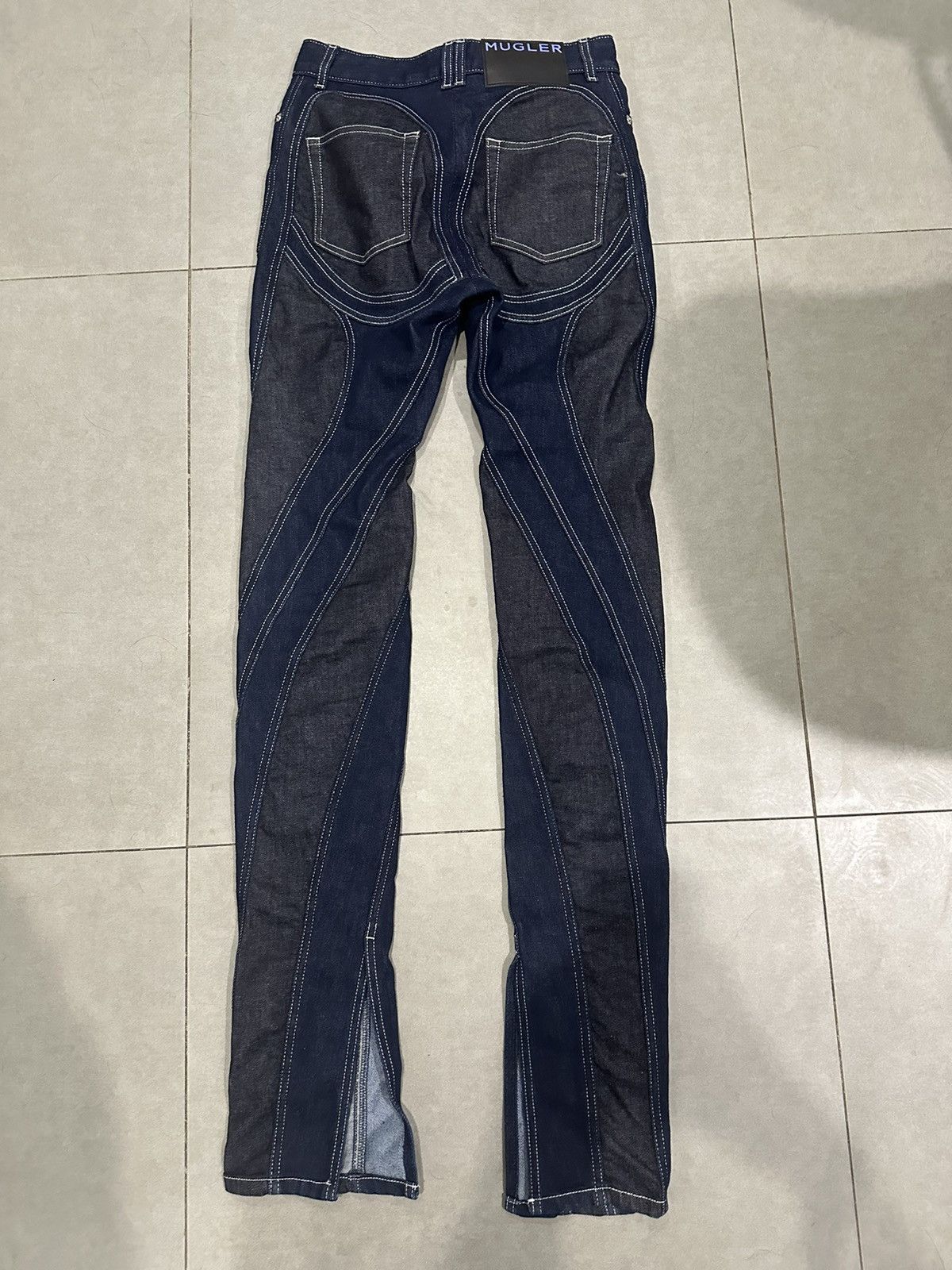 Mugler Mugler Twist Panel Jeans Size 26" / US 2 / IT 38 - 2 Thumbnail