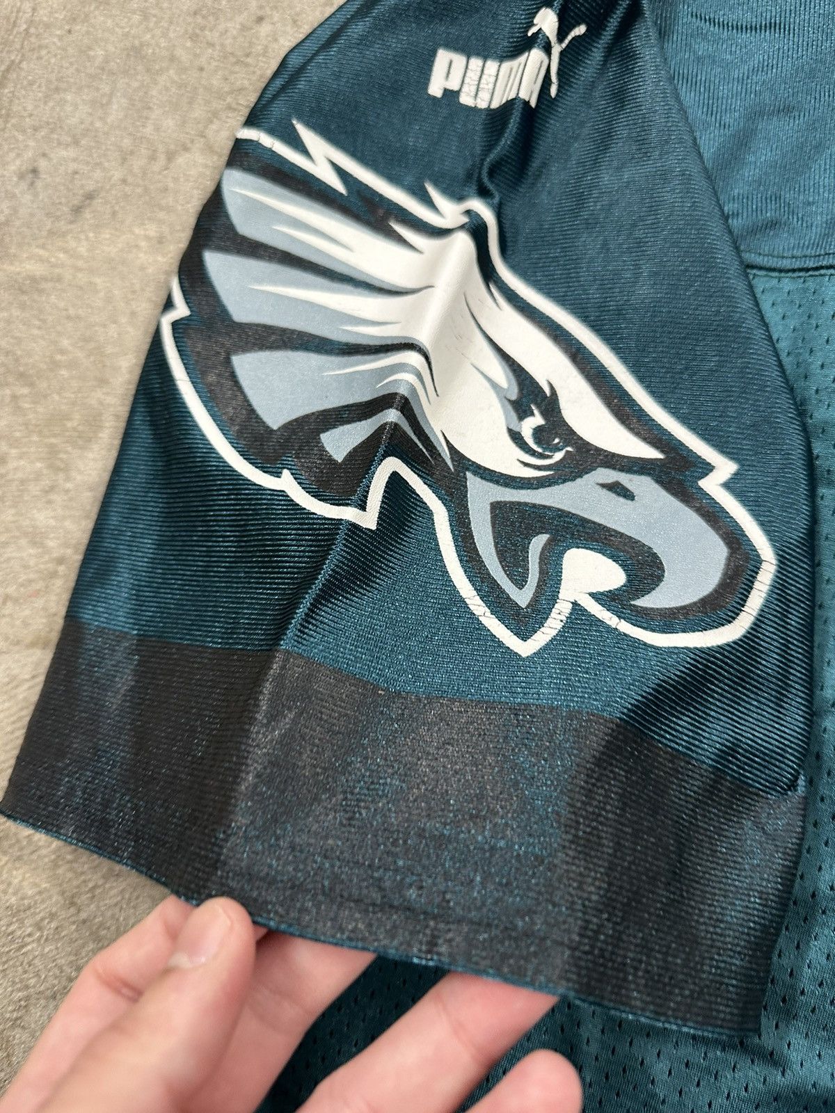 Puma Vintage Y2K Puma Philadelphia Eagles Mcnabb #5 NFL Jersey Size US XXL / EU 58 / 5 - 10 Thumbnail