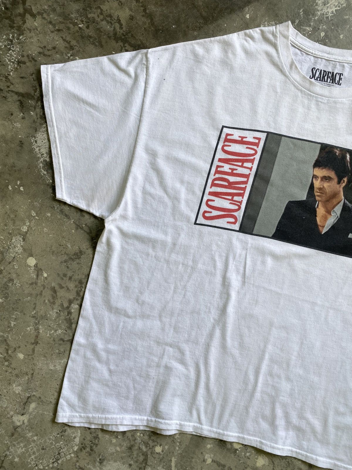 Vintage Scarface Tony Montana Vintage Movie Boxy Shirt Size US XXL / EU 58 / 5 - 2 Thumbnail