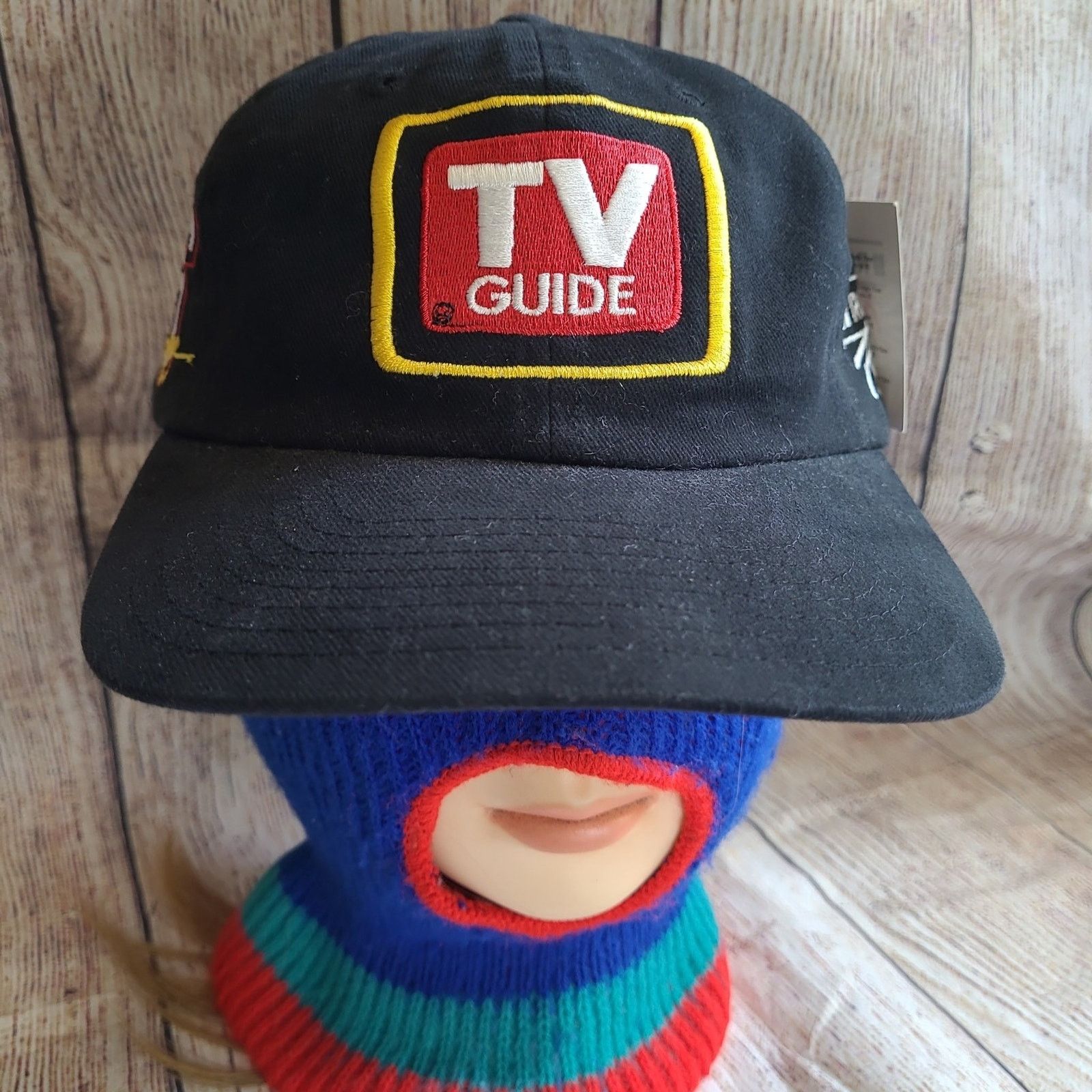 NASCAR × Vintage Vtg Nascar TV guide snapback hat #16 Kevin Lepage 1999 2000 Size ONE SIZE - 8 Thumbnail
