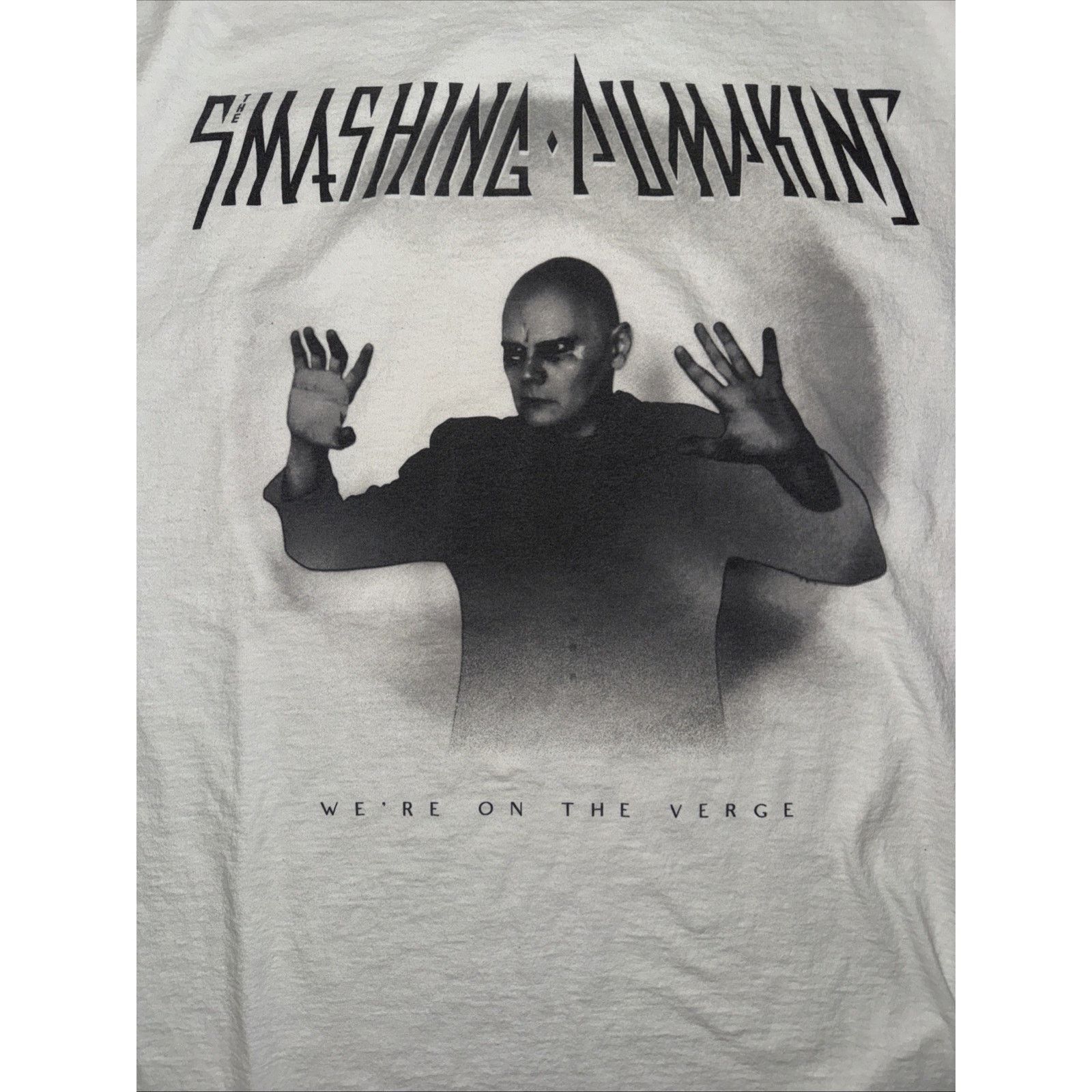 Band Tees × Vintage The Smashing Pumpkins Band T-Shirt White XL 23x28 Size US XL / EU 56 / 4 - 2 Thumbnail