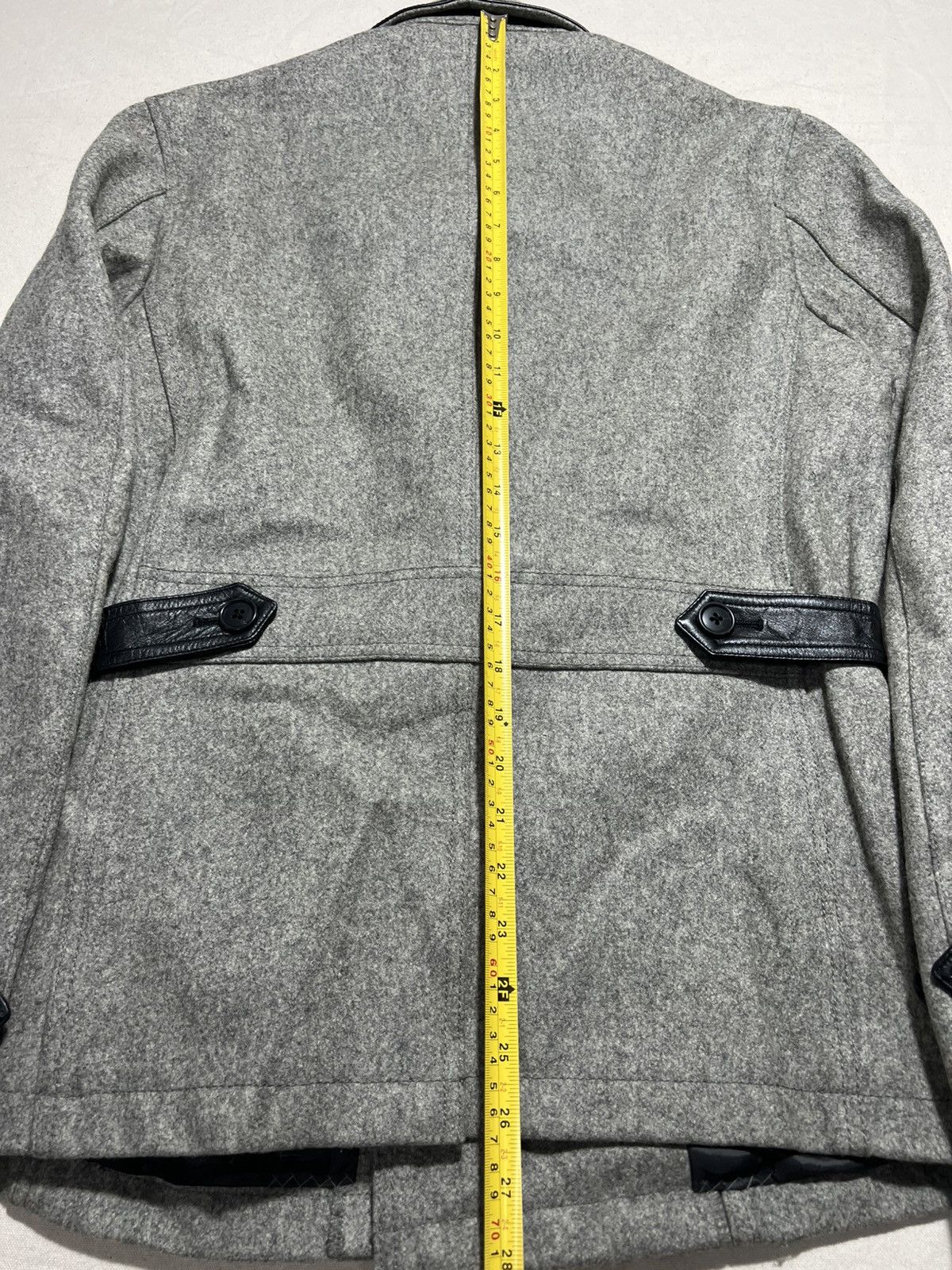 Tete Homme Tête Homme wool-blend double-breasted peacoat with zipper Size US M / EU 48-50 / 2 - 12 Thumbnail