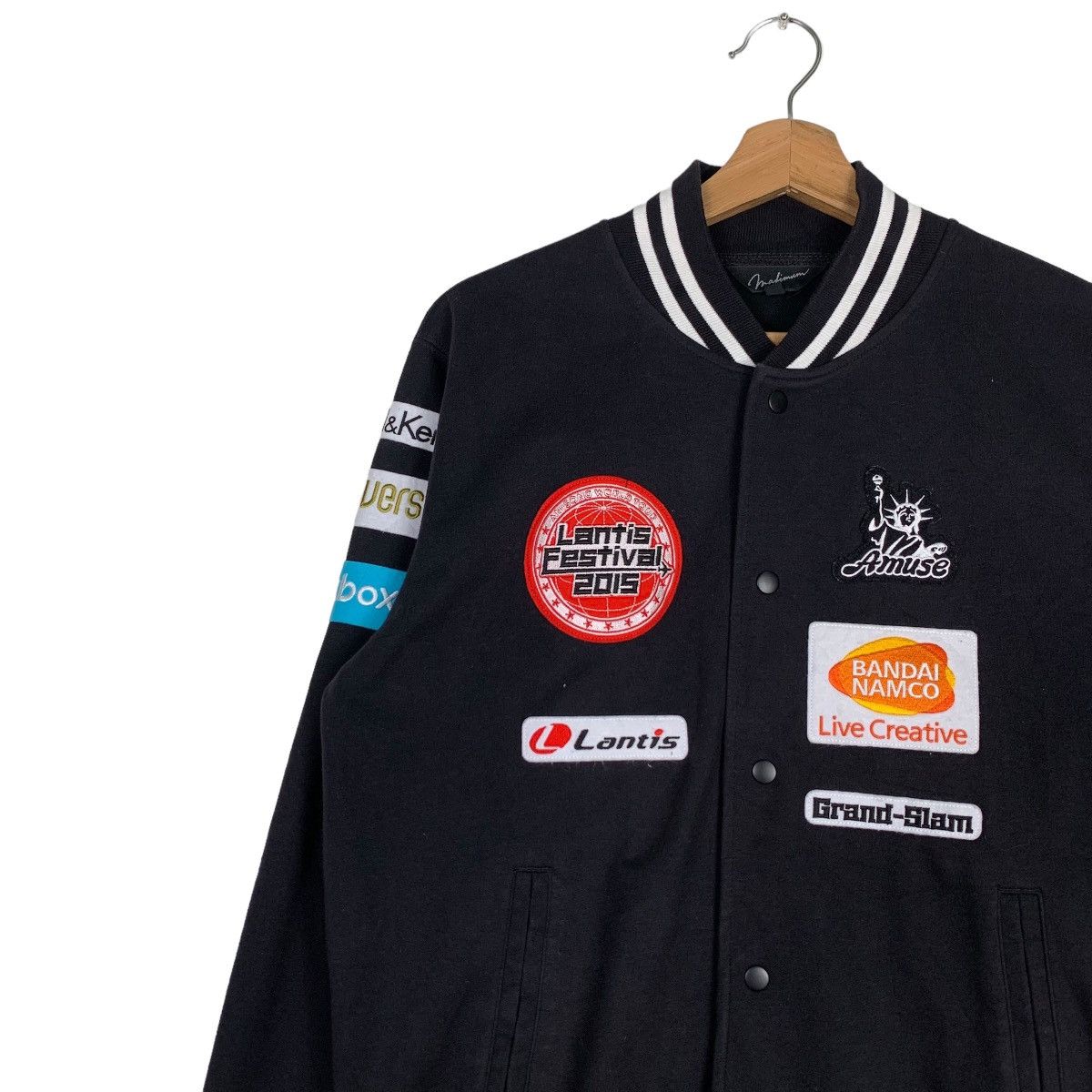 Japanese Brand Lantis Festival Anisong World Tour Patches Jacket #0436-C20 Size US M / EU 48-50 / 2 - 6 Thumbnail