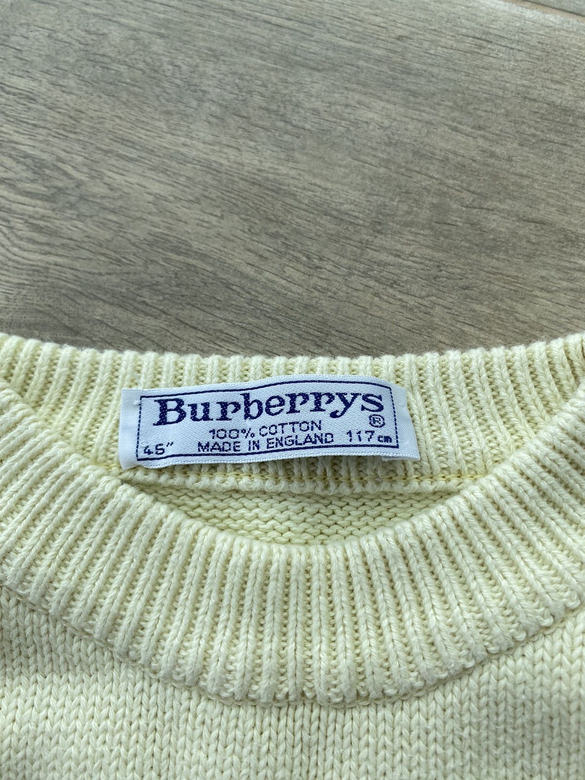 Burberry Burberry Big Logo Knit Sweater Size US L / EU 52-54 / 3 - 10 Thumbnail