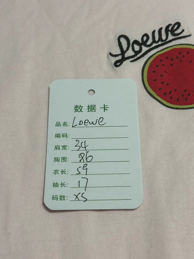 Loewe LOEWE Pink watermelon short sleeves Size XS / US 0-2 / IT 36-38 - 5 Thumbnail