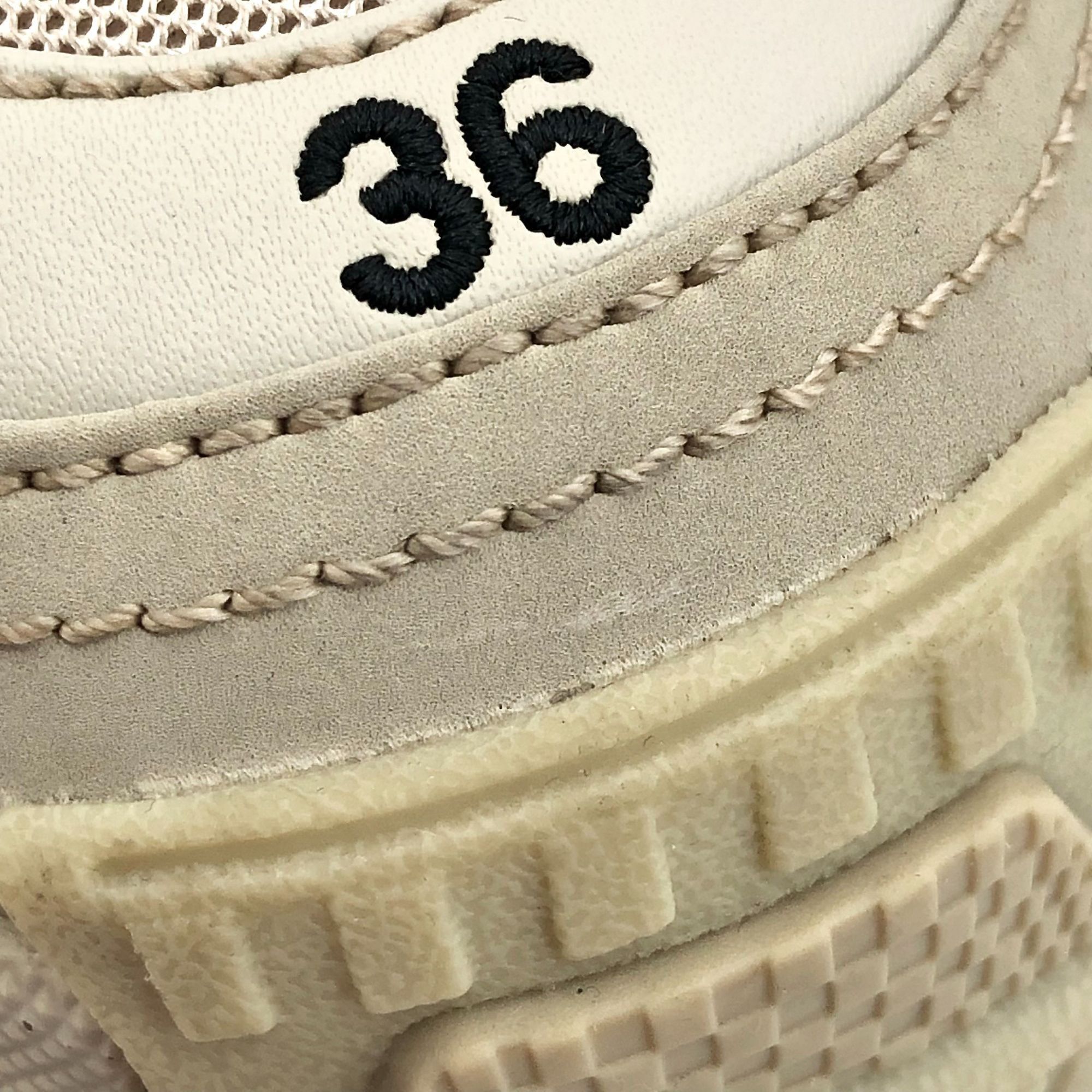 Balenciaga Balenciaga Triple S Womens Leather-Free Lace-Up Chunky Sneak Size US 6 / IT 36 - 2 Thumbnail
