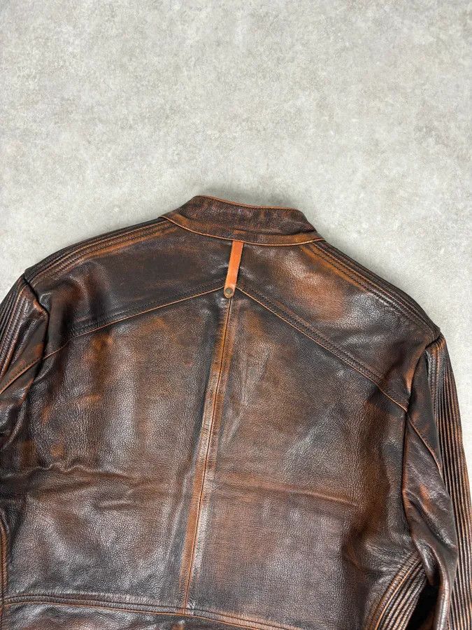 Isaac Sellam Experience Isaac Sellam Experience Brown Bronze Aged Leather Jacket Size US S / EU 44-46 / 1 - 7 Thumbnail